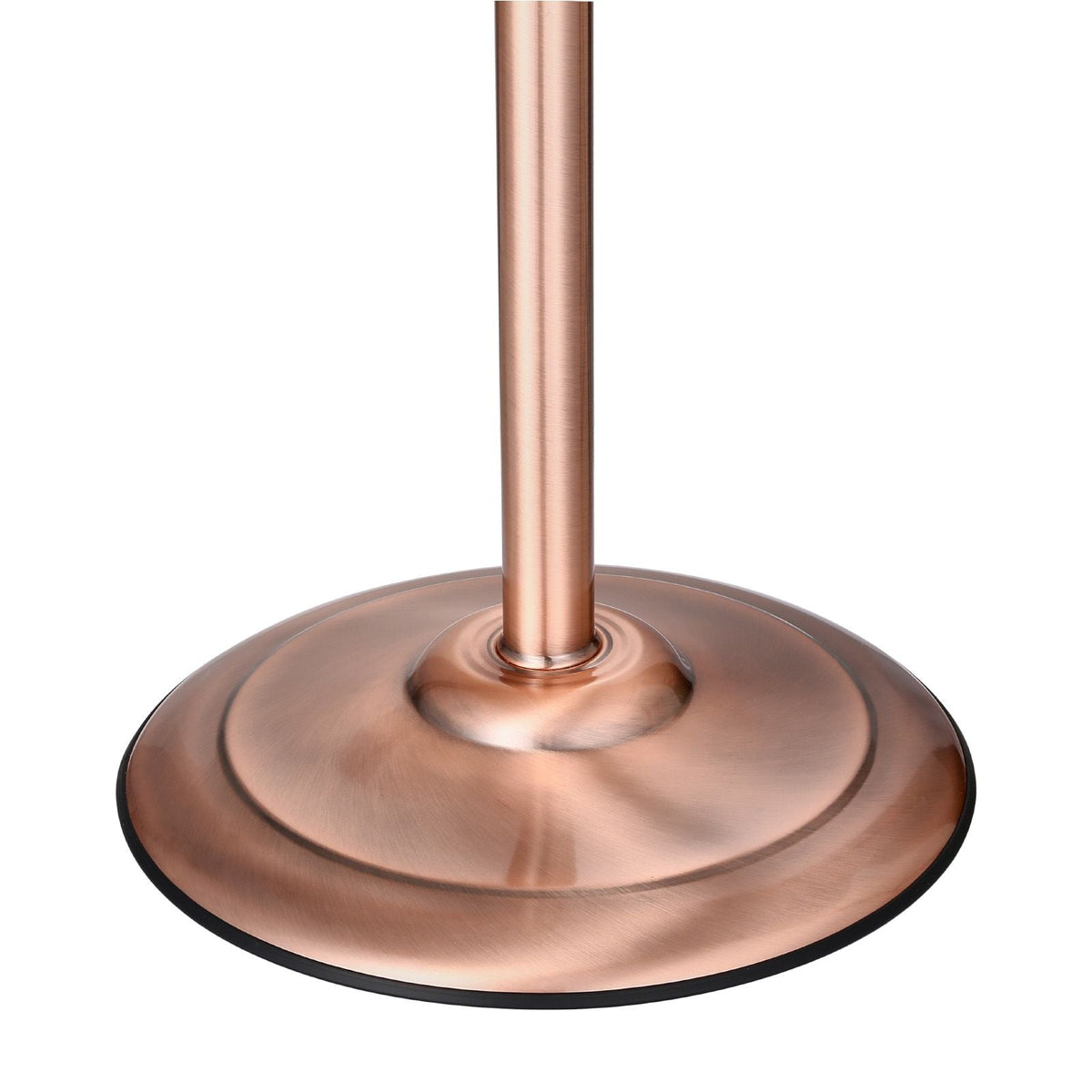 Industrial Pedestal Fan, 16 Inch 75-Degree Oscillating Fan, Height Adjustable Standing Fans with 3 Adjustable Speeds, High Power Floor Fans for Bedroom, Living Room, Home, Office, Copper