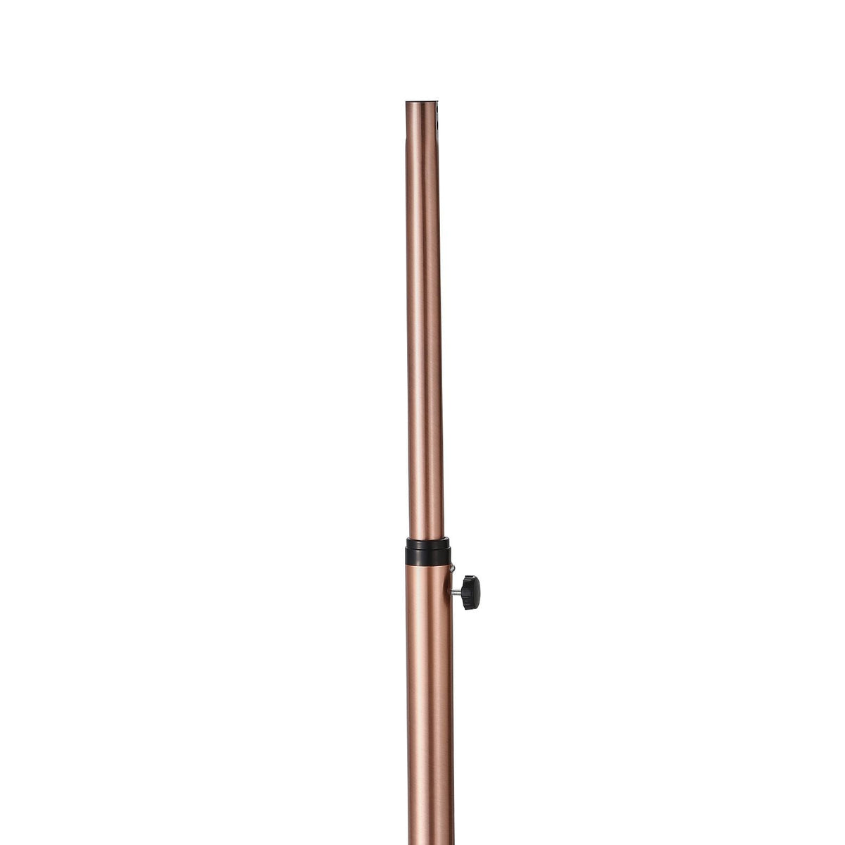 Industrial Pedestal Fan, 16 Inch 75-Degree Oscillating Fan, Height Adjustable Standing Fans with 3 Adjustable Speeds, High Power Floor Fans for Bedroom, Living Room, Home, Office, Copper