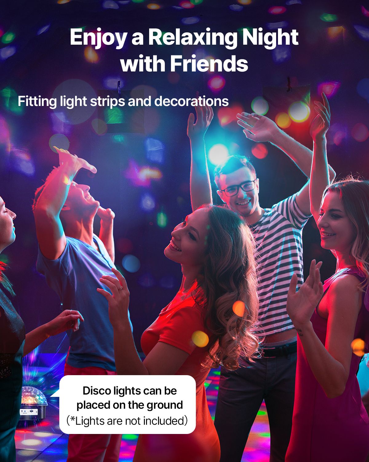Inflatable Nightclub, 26.2 x 19.7 x 13.1 Ft, Blow up Party Tent with 1100W Blower, Large Inflatable Night Club Tent for Adults, Easy Setup Inflatable House Air Cube for Wedding Birthday White