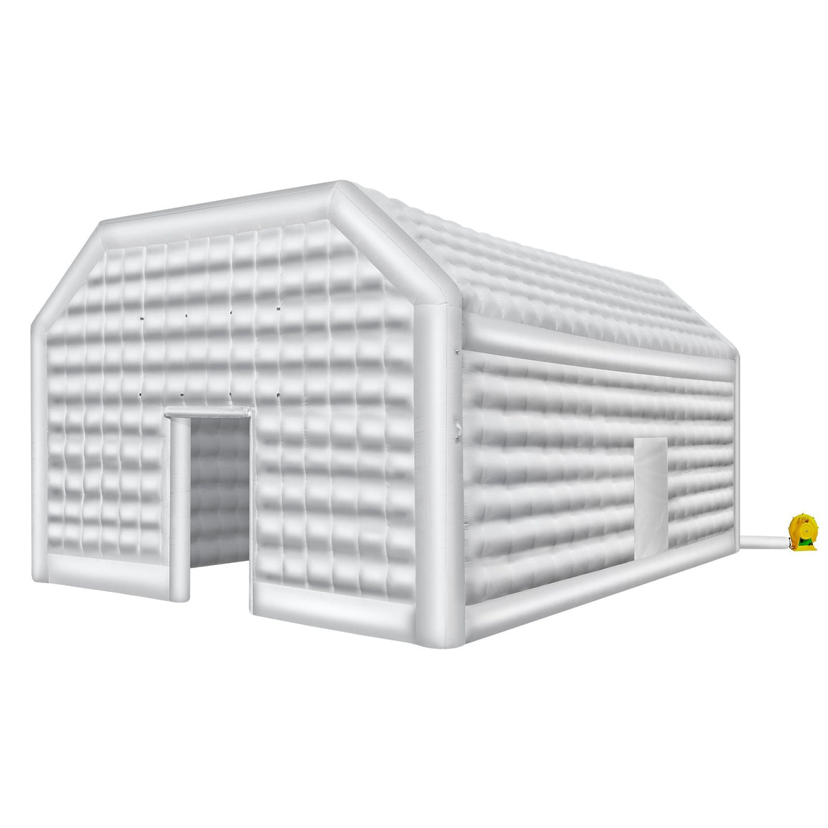 Inflatable Nightclub, 26.2 x 19.7 x 13.1 Ft, Blow up Party Tent with 1100W Blower, Large Inflatable Night Club Tent for Adults, Easy Setup Inflatable House Air Cube for Wedding Birthday White