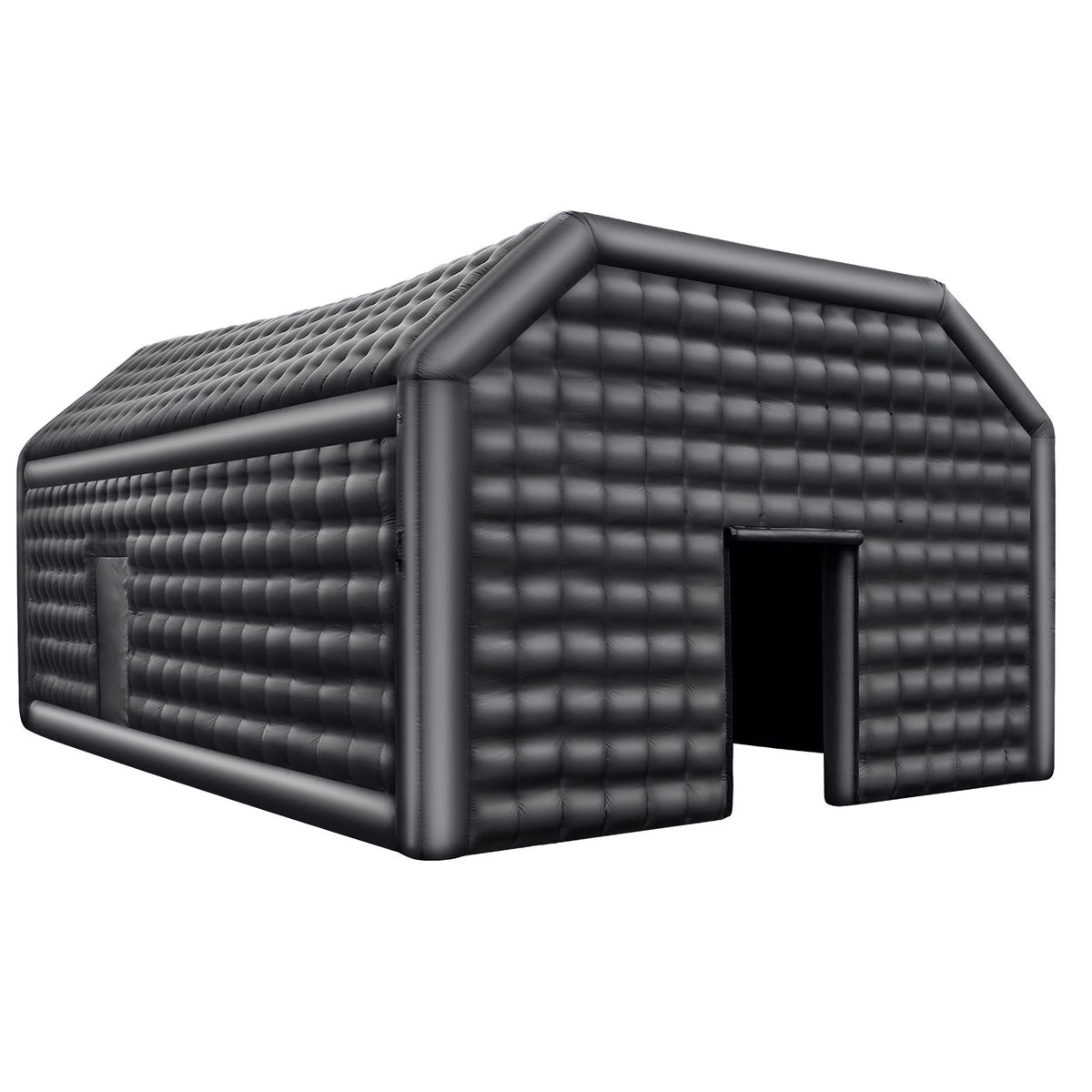 Inflatable Nightclub, 29.5 x 19.7 x 13.1 Ft, Blow up Party Tent with 1100W Blower, Large Inflatable Night Club Tent for Adults, Easy Setup Inflatable House Air Cube for Wedding Birthday Black