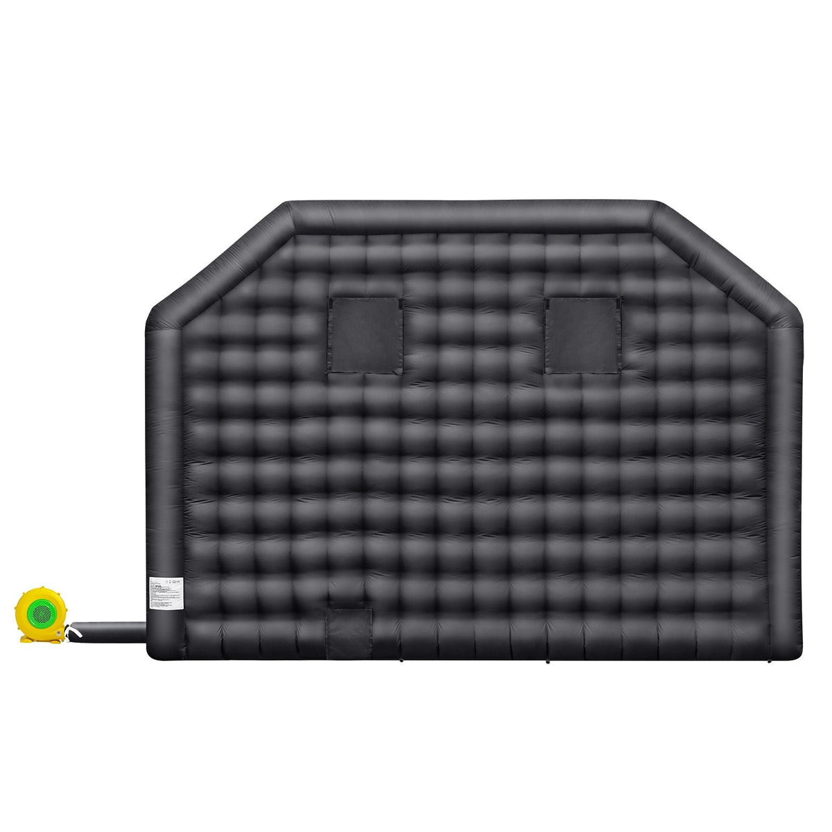 Inflatable Nightclub, 29.5 x 19.7 x 13.1 Ft, Blow up Party Tent with 1100W Blower, Large Inflatable Night Club Tent for Adults, Easy Setup Inflatable House Air Cube for Wedding Birthday Black