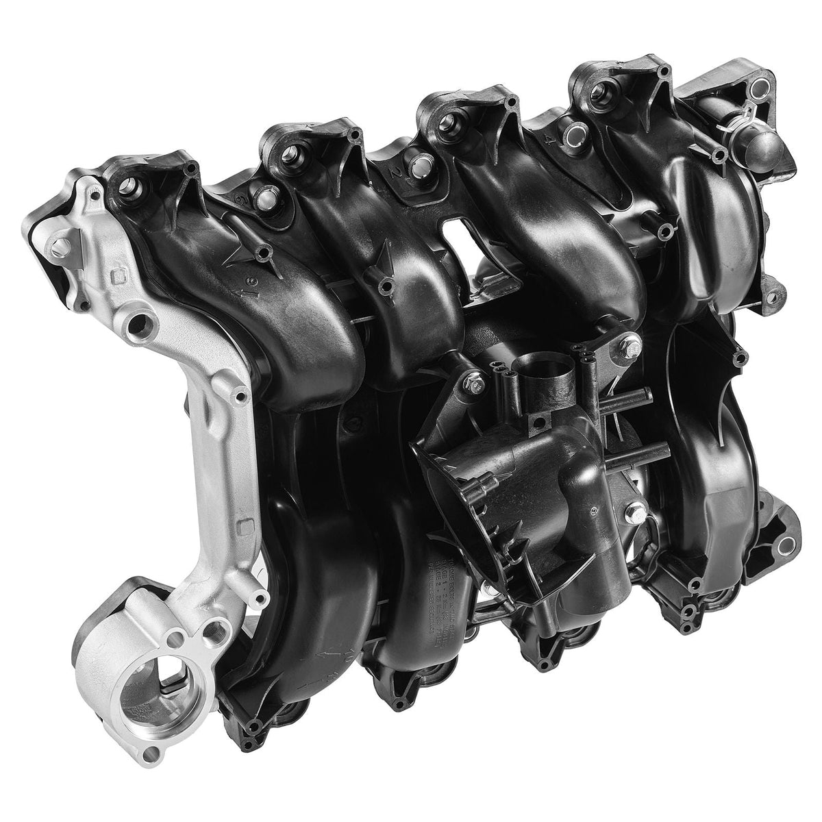 Intake Manifold, with Gasket, Engine Intake Manifold Assembly Compatible with 2007-2008 Ford F-150 / E-150 / E-250, Automotive Engine Replacement Kit Replace 615-375, 7L3Z-9424-B, 7L3Z-9424-F