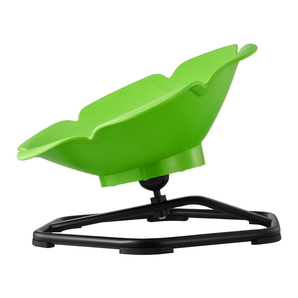 Kids Swivel Chair, 220 lbs Capacity, Cylinder Shape Sensory Spinning Chair, Autistic Kids Sensory Toy Seat with Non-Slip Metal Base, Toddler Sit & Spin Seat for Coordination Balance Focus, Green