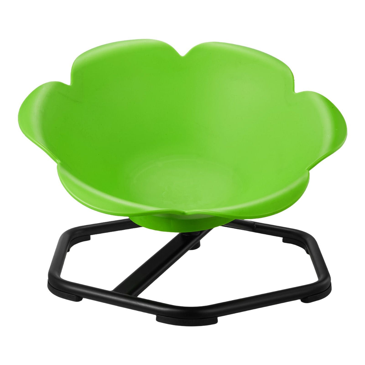 Kids Swivel Chair, 220 lbs Capacity, Cylinder Shape Sensory Spinning Chair, Autistic Kids Sensory Toy Seat with Non-Slip Metal Base, Toddler Sit & Spin Seat for Coordination Balance Focus, Green