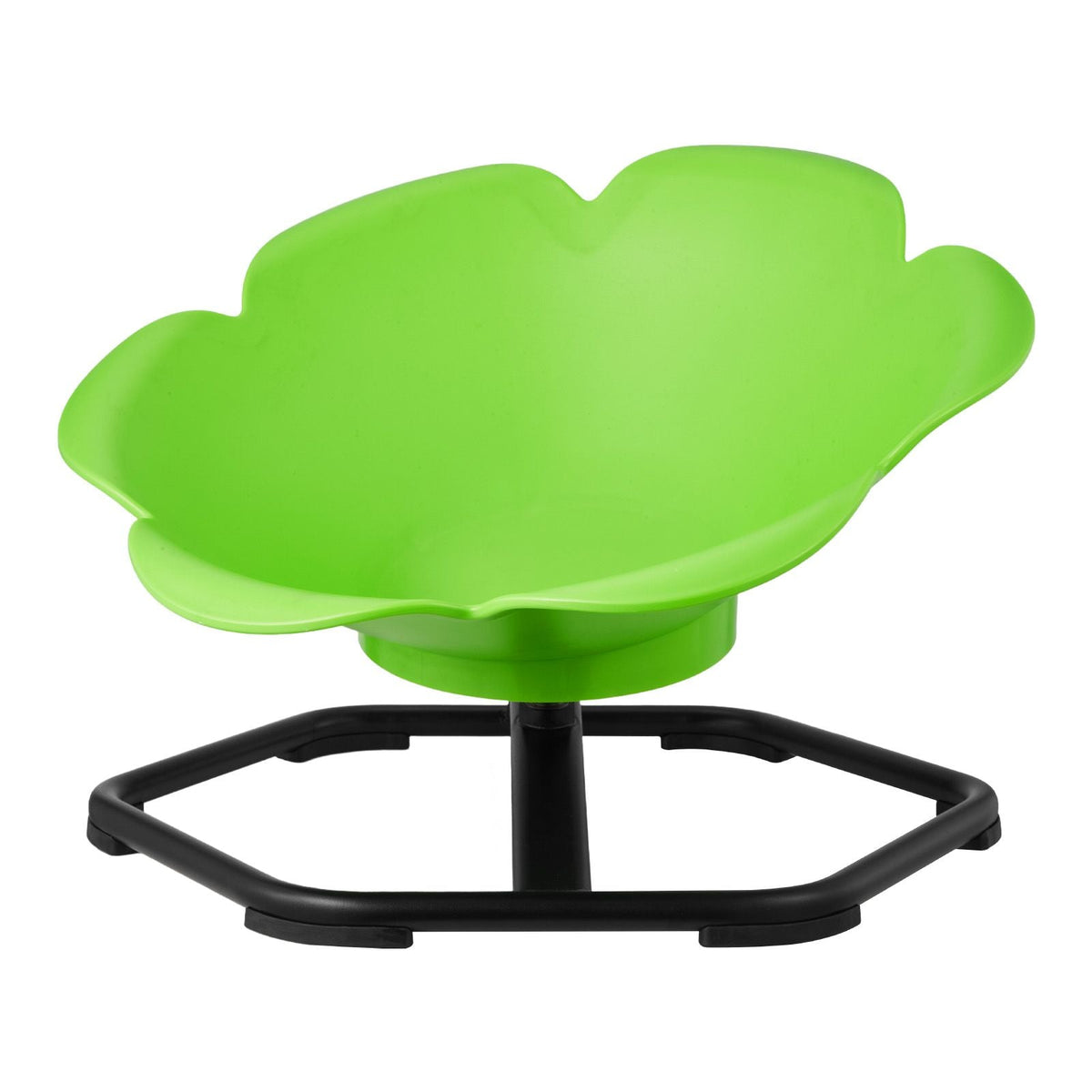 Kids Swivel Chair, 220 lbs Capacity, Cylinder Shape Sensory Spinning Chair, Autistic Kids Sensory Toy Seat with Non-Slip Metal Base, Toddler Sit & Spin Seat for Coordination Balance Focus, Green
