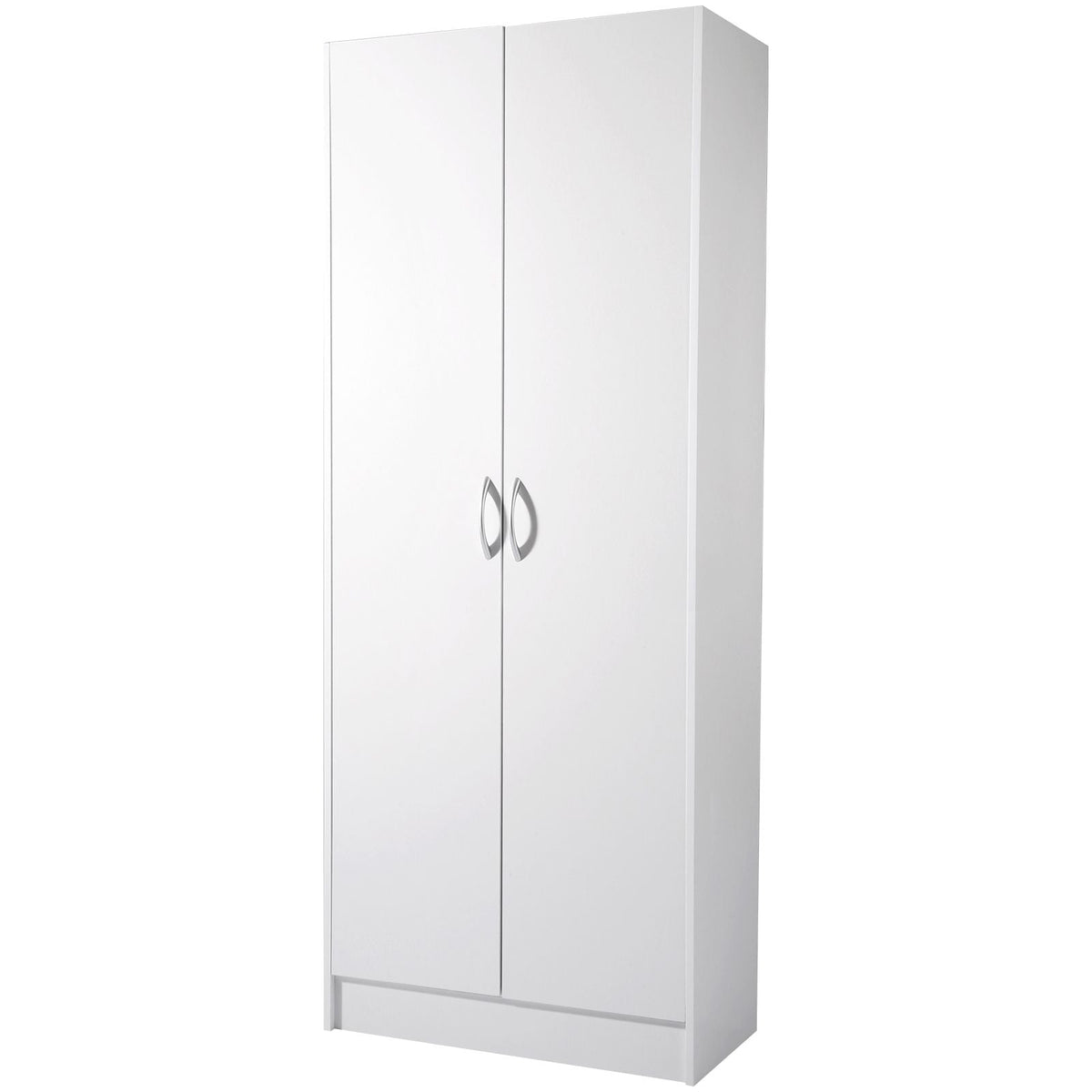 Kitchen Pantry Cabinet, 60" Tall Food Pantry Storage Cabinet, 110LBS Freestanding Storage Cabinet Cupboard with 3 Shelves(2 Adjustable), Engineered Wood Utility Pantry for Kitchen, Dining Room