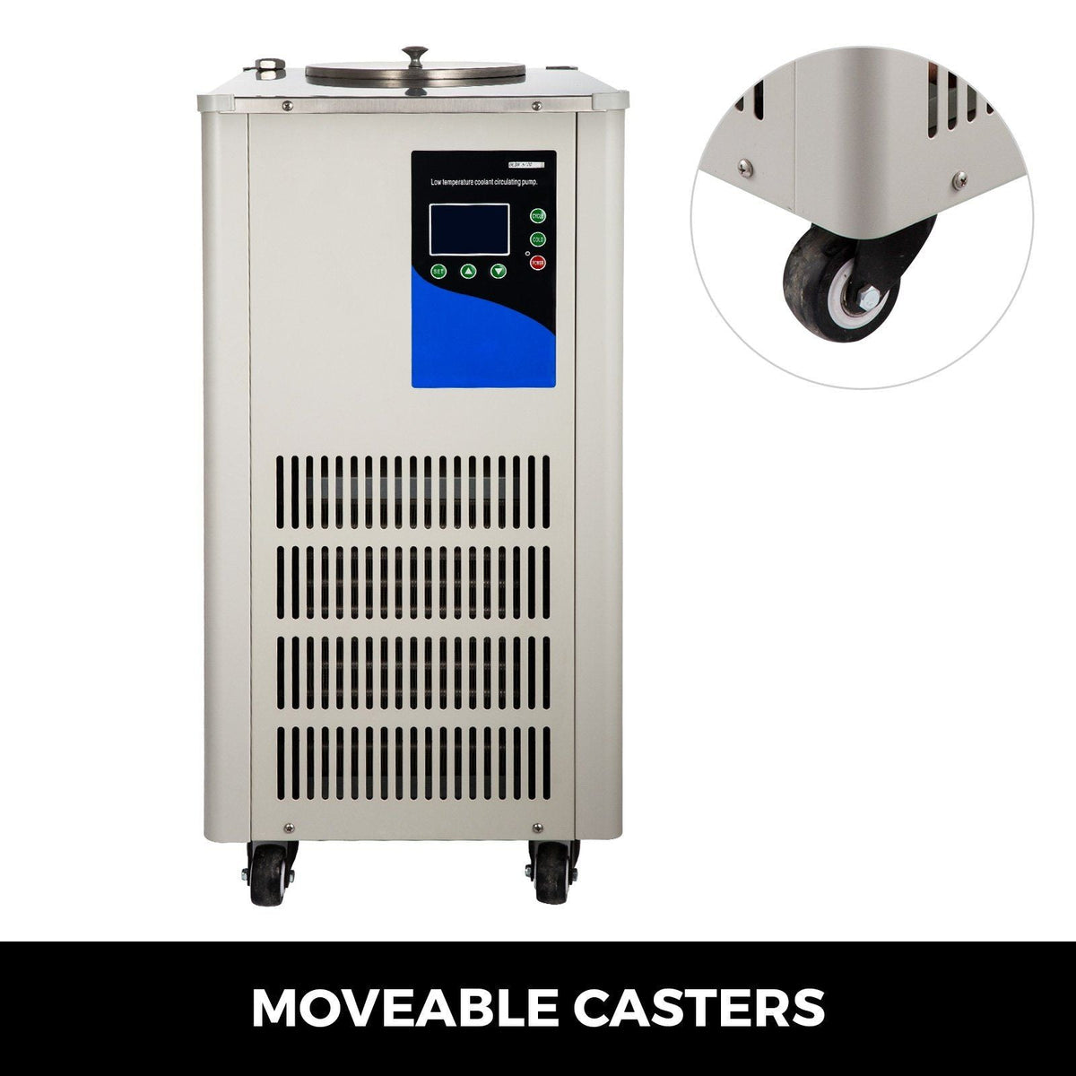 Laboratory Chiller Circulator 5L Chiller Lab -20 Celsius Low Temp Cooling Liquid Circulator Pump Chiller Lab Recirculating Chiller Water Bath Recirculating Water Cooling Chiller for Laboratory