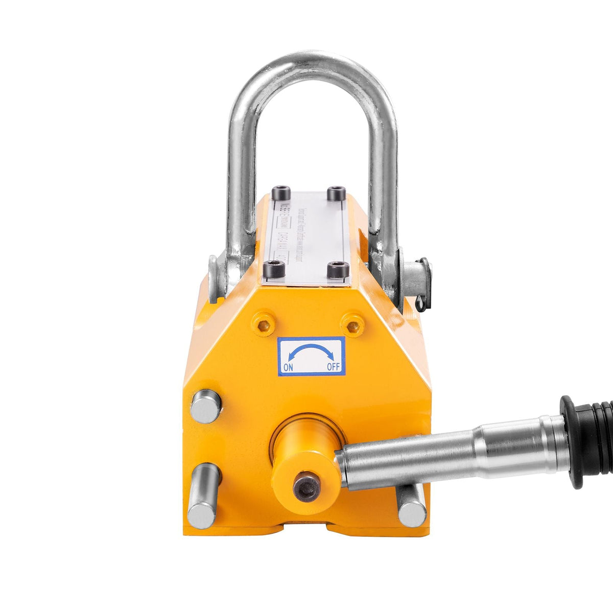 Magnetic Lifter, 4400lbs/2000kg Pulling Capacity, 2.5 Safety Factor, Neodymium & Steel, Lifting Magnet with Release, Permanent Lift Magnets, Heavy Duty Magnet for Hoist, Shop Crane, Block, Board