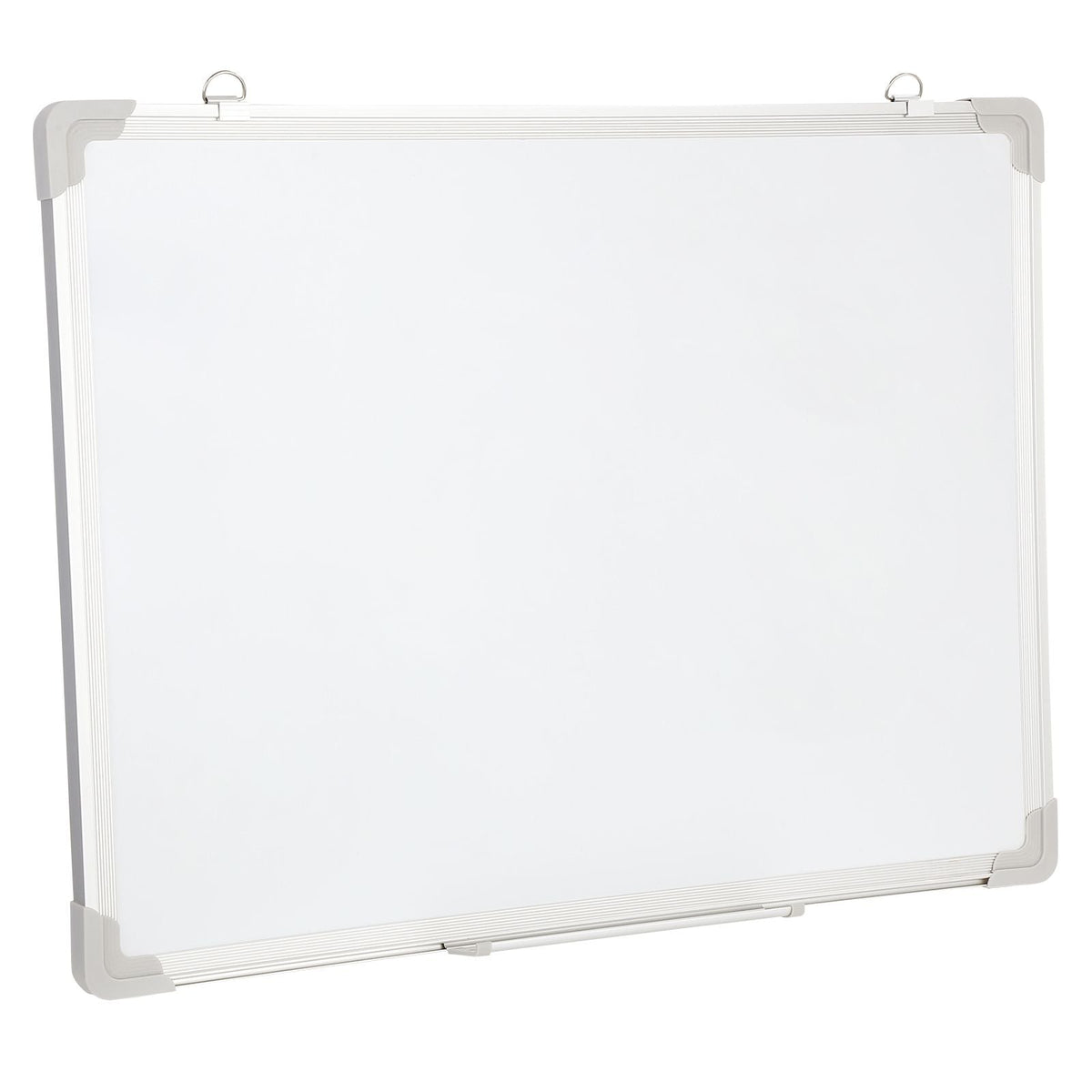 Magnetic Whiteboard, 24 x 18 Inches, Dry Erase Board for Wall with Aluminum Frame, White Board Includes 1 Magnetic Erase & 2 Dry Erase Marker & Movable Tray for Office Home Restaurant and School