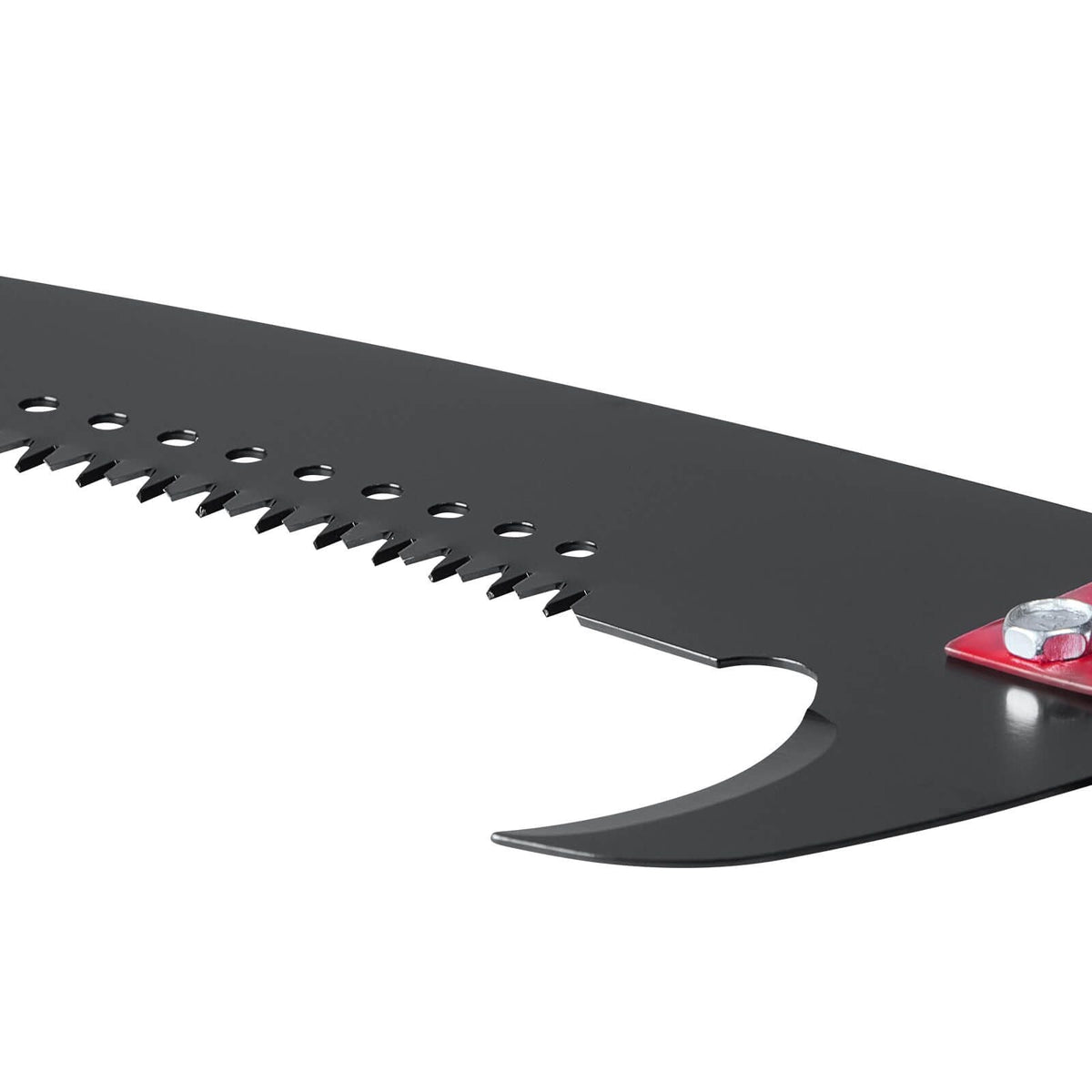 Manual Pole Saw, 3.87-27 ft Extendable Pole Tree Pruner, Sharp 65Mn Steel Blade, Lightweight Fiberglass Handle Pole, Double-Hook Saw for High Branch Trimming, Pruning Tool for Palms, Shrubs