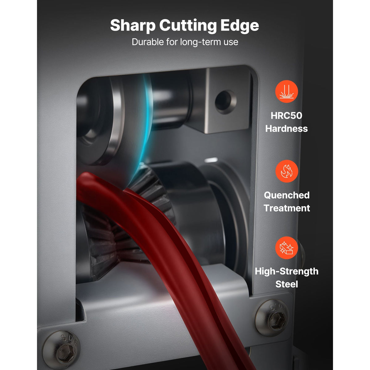 Manual Wire Stripper Machine, 0.06-1.18 in, Copper Cable Stripper Tool, Hand Crank or Drill Powered Modes, Heavy-Duty Q235 Frame Wire Stripping Machine, Easy to Use, for Scrap Copper Recycling