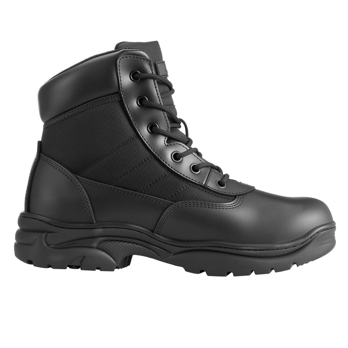 Men's Military Tactical Boots, 6 inch Combat Hiking Work Boots, Lightweight & Breathable & Sturdy Mens Motorcycle Interceptor Trooper Boot, for Outdoor Security Mountaineering, US Size 11