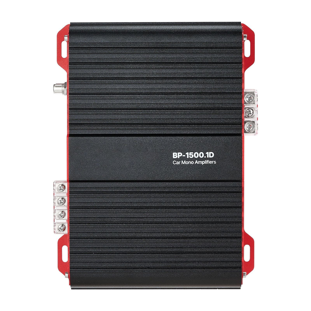 Monoblock Car Amplifier, 1500W RMS MAX, 1/2/4 Ohm Stable, 1-Channel Class D Car Audio Amplifier with Remote Subwoofer Level Control, Low Pass Filter and Bass Boost, Volume Controller Included