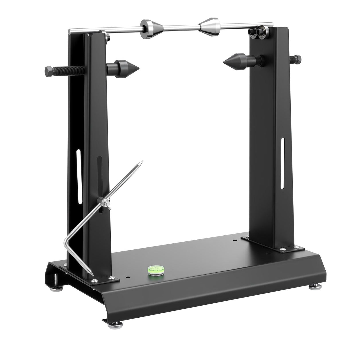Motorcycle Wheel Balancer, 88.2 lbs Capacity, Tire Balancer & Truing Stand with Adjustable Centering Cones and Truing Pointer, Balancing Tools for Most Motorcycles & Bicycles, 35-Inch Wheel Dia