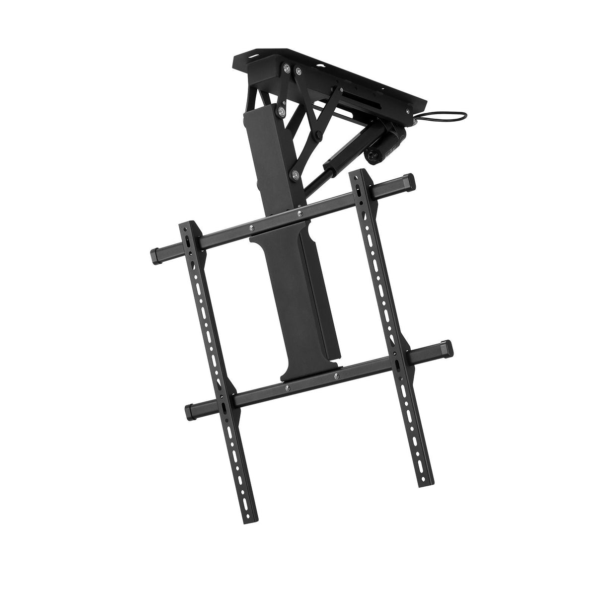 Motorized Ceiling TV Mount, TV Wall Mount for 32 to 65 Inch TV, Electric Adjustable Ceiling TV Mount, Motorized Flip Down TV Mount Bracket with Max VESA 24 x 24 in, Fits TVs Up to 88 lbs