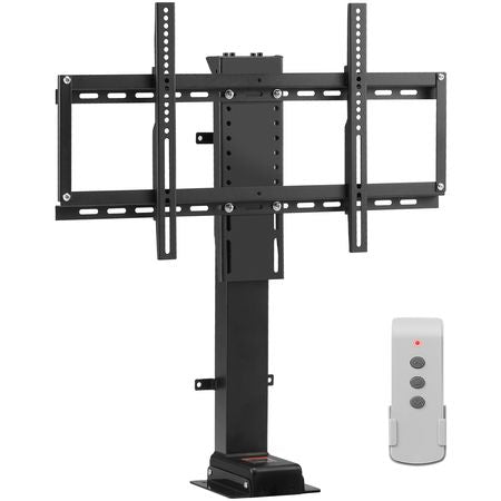 Motorized TV Lift Stroke Length 35 Inches Motorized TV Mount Fit for 32-65 Inch TV Lift with Remote Control Height Adjustable 28.7-64.2 Inch,Load Capacity 154 Lbs