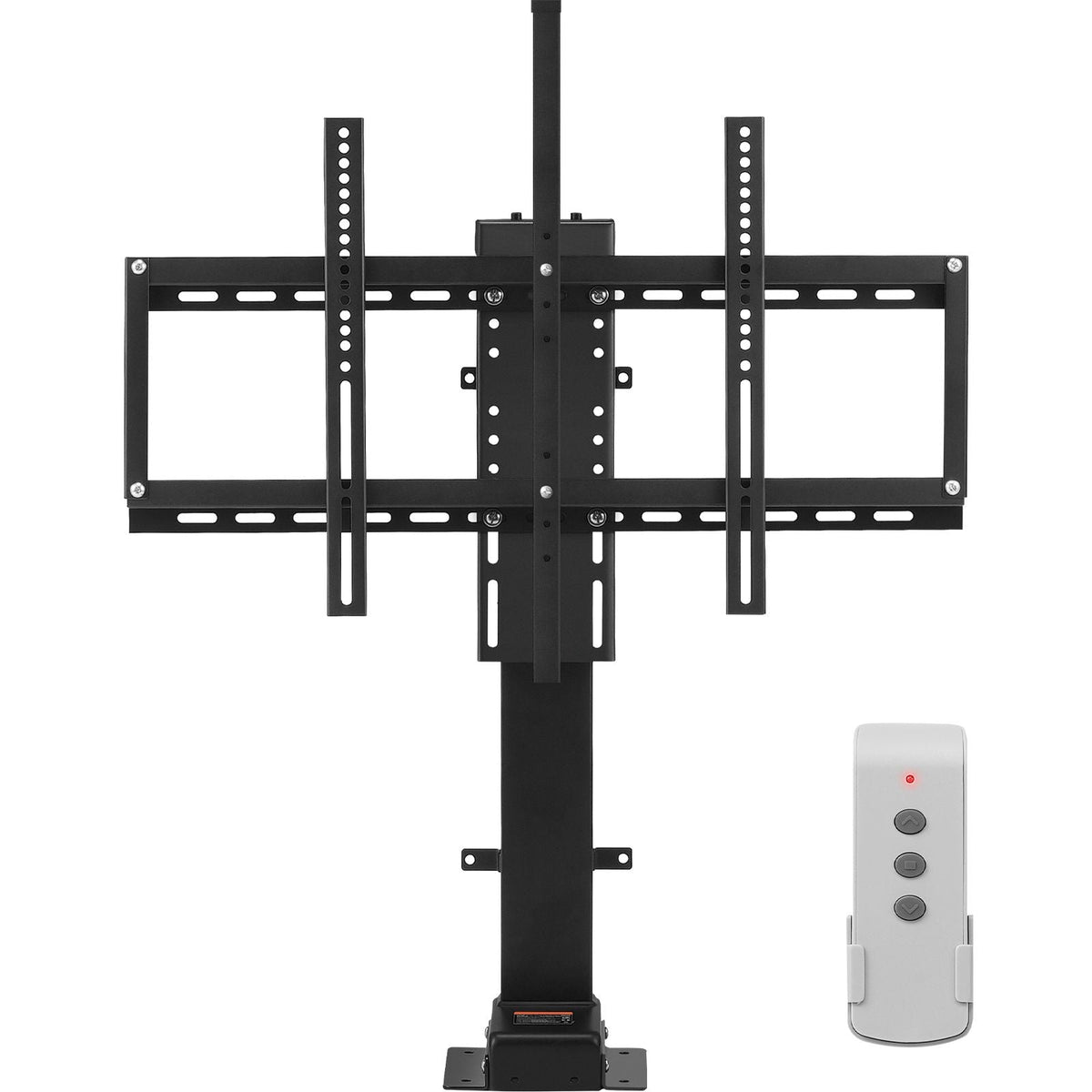 Motorized TV Lift Stroke Length 35 Inches Motorized TV Mount Fit for 32-65 Inch TV Lift with Remote Control Height Adjustable 28.7-64.2 Inch,Load Capacity 154 Lbs