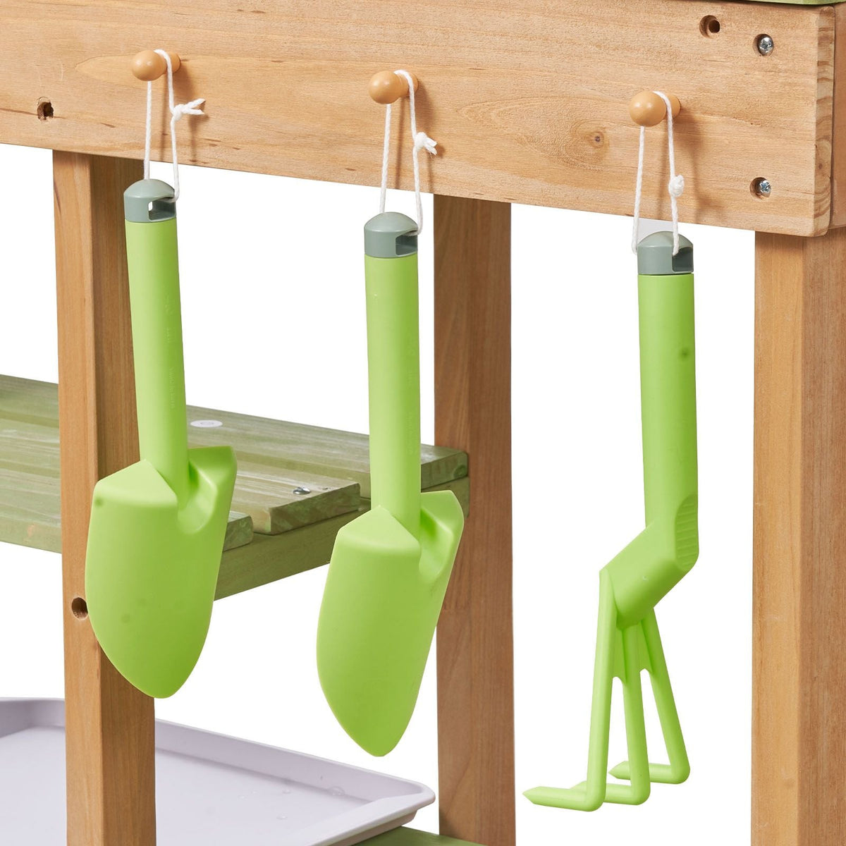 Mud Kitchen, Outdoor Mud Kitchen for Kids, Wood Outdoor Play Kitchens with Stoves, Tank, Sink, Planting Shovels, Spatulas, Box, Cookware Pots and Accessories, Wooden Play Kitchens for Home, Lawn