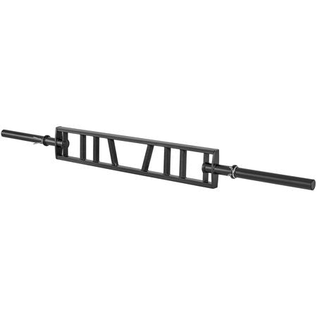Multi-Grip Barbell, 2-inch 3 Positions Swiss Bar, 550 LBS Capacity Heavy Duty Swiss Barbell Training Equipment, with 2 Collars and Knurled Grips, for Home Gym, Support Pressing, Lifting Curls