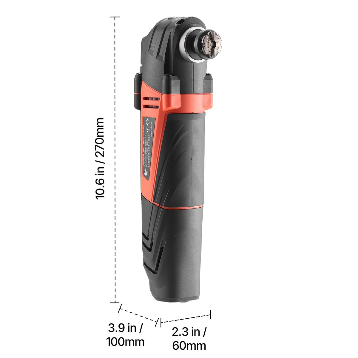 Multitool Oscillating Tool, 3Amps Corded Oscillating Multi Tool with 6 Variable Speeds 15000 - 22000 OPM, 3.2° Oscillating Angle, 13PCS Saw Accessories, LED Work Light & Tool Bag