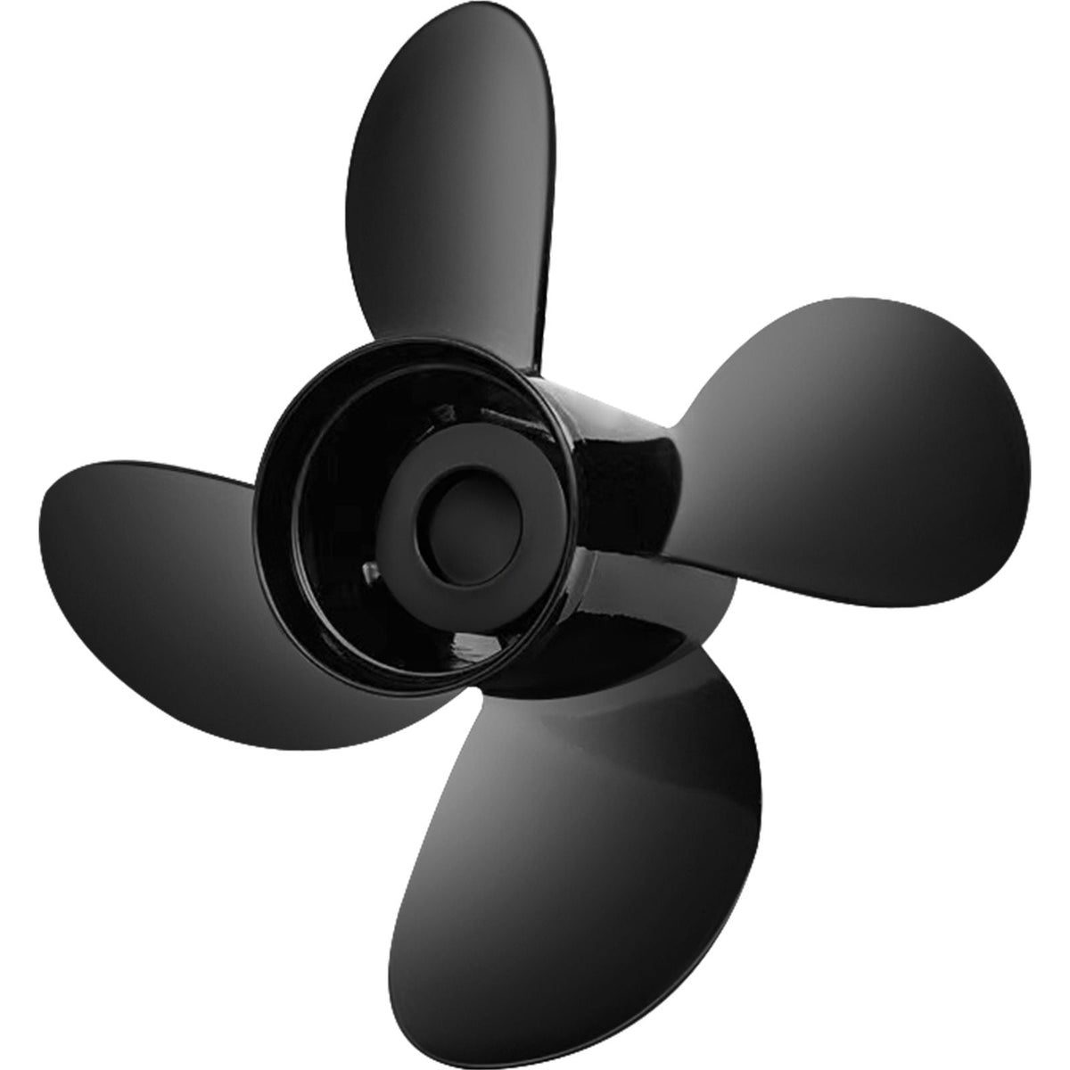 Outboard Propeller, Replace for OEM 48-8M0084494, 4-Blade 14 1/2 x 17 Boat Propeller, Compatible with 135-300HP 2-Stroke & 4-Stroke Outboards, Alpha&Bravo I Stern-Drives, RH