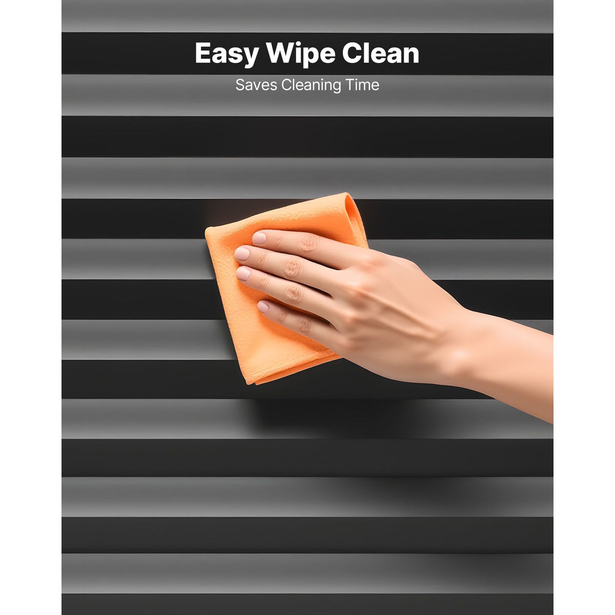 Paper Blinds, 6 Pack, 36 in x 72 in, Temporary Blackout Pleated Paper Shades, No Tools No Drilling, Pleated Blinds with Adhesive, Easy to Cut and install, for Indoor Windows, Kitchen, Bedroom