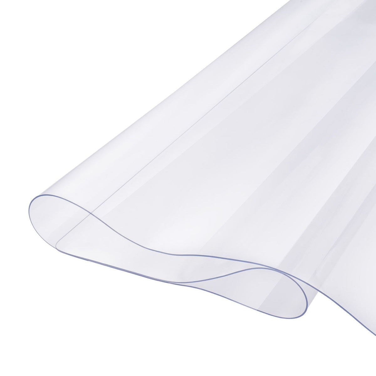 Plastic Table Cover, 36 x 48 Inch 1.5 mm Thick Clear Table Protector, Rectangle PVC Desk Mat, Waterproof & Easy Cleaning Desk Pad Tablecloth, for Office Dresser Dining Room Table Night Stand