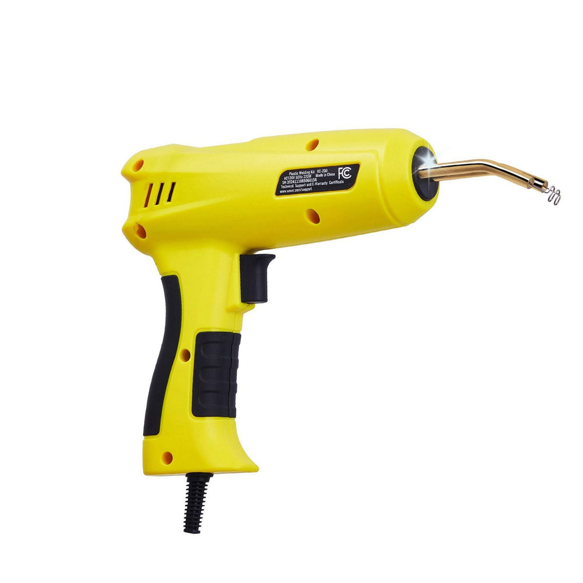 Plastic Welding Kit, 220W Plastic Welder Gun with 800PCS Hot Staples & 56PCS Welding Rods, Professional Hot Staple Welding Gun with LED Light, Carrying Case for Kayak, Toys, Car Bumper Repair