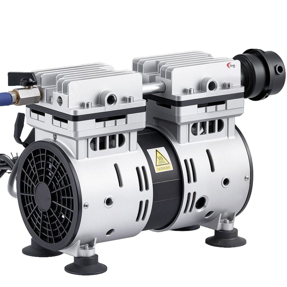 Pond Aerators, 5.2CFM Aeration System for Lake up to 3 Acres, 3/4 HP Air Compressor, 1 Diffuser & 100' Weighted Tubings, Aeration Pump for Outdoor Ponds & Lakes Deep Water Oxygen Circulation