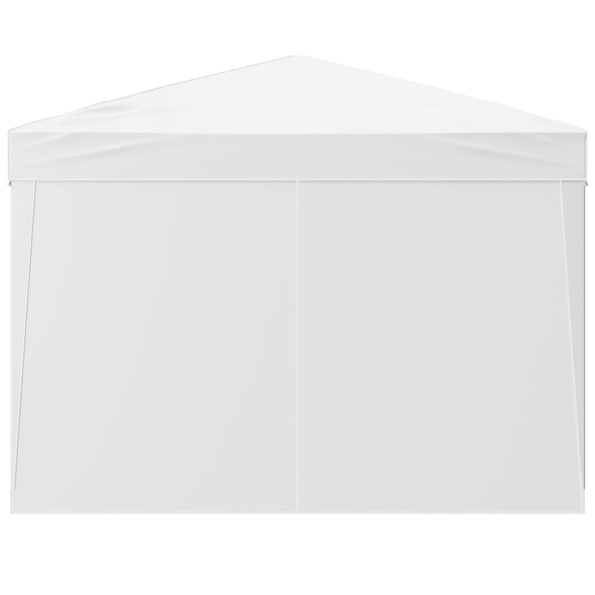 Pop Up Canopy, 10 x 10 FT Instant Canopy Portable Gazebo with 3 Sidewalls & 2 Ventilated Windows, Height Adjustable Pop-Up Outdoor Shelter Tent for Events, Patio, Backyard, Party, Parking