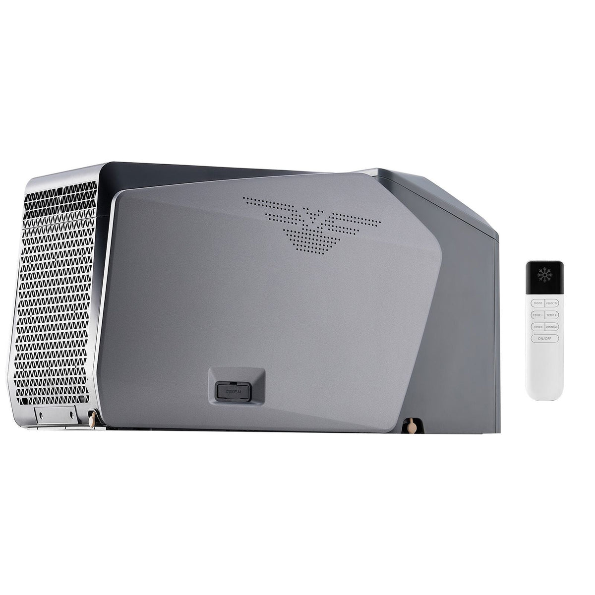 Portable Air Conditioner, 5000 BTU 3-Speed Air Conditioning Unit with 24H Timer, Air Portable AC Adjustable from 16 - 32 C, Compatible with AC/DC for Outdoor Tent Camping, RVs or Home Use, Grey