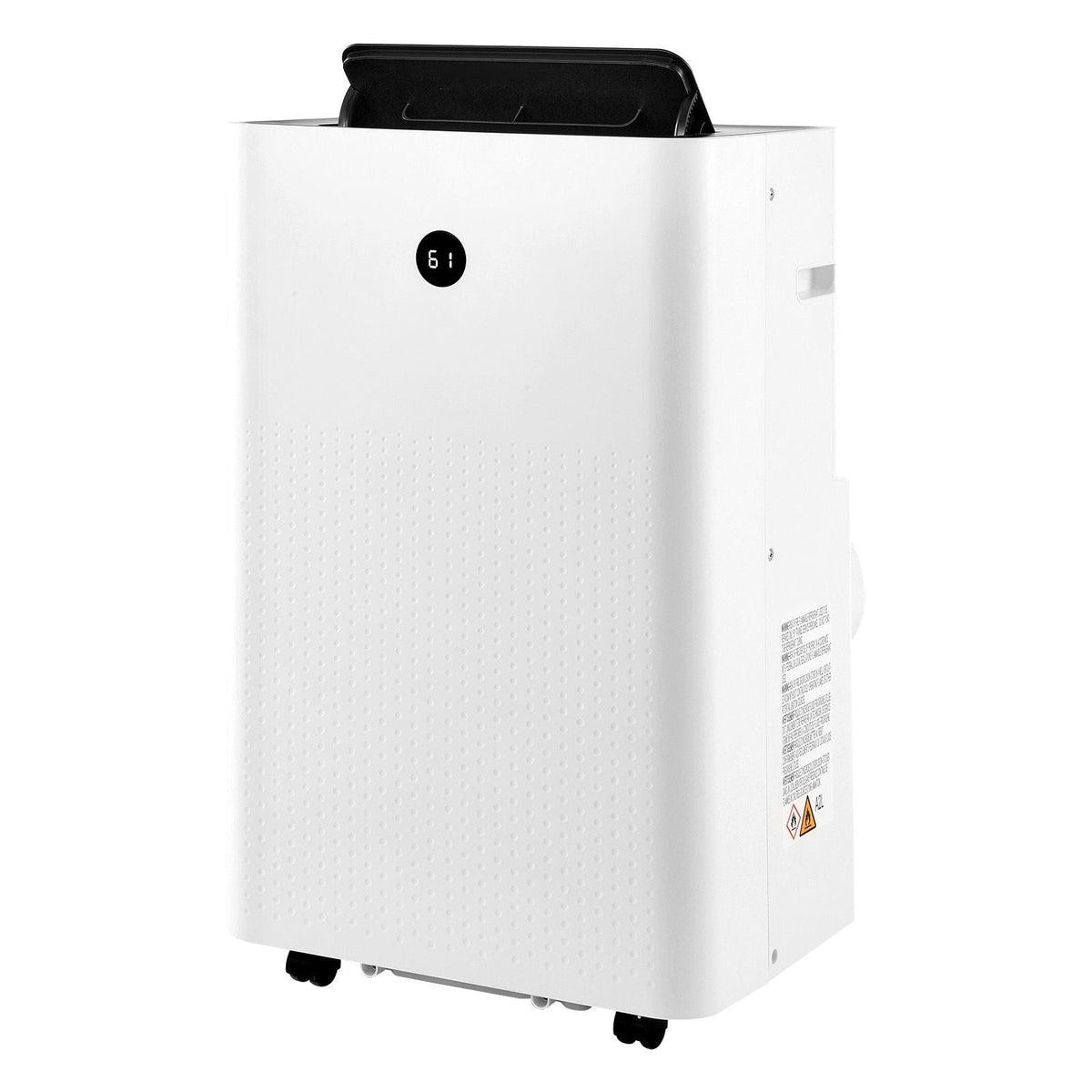 Portable Air Conditioner and Heater Combo, 14000 BTU (9800 BTU SACC) 5-in-1 Standing Cooling Ac Unit, LED Touch Panel & Remote Control, 24h Timer, Dehumidifier/Fan/Sleep Mode for Room Indoor
