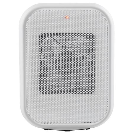 Portable Electric Space Heater with Thermostat, 1000W/1500W 2-Level Adjustable Quiet Ceramic Heater Fan, 9 in Tip-Over Shutdown Flame-Retardant PP Small Heaters for Office Room Desk Indoor Use