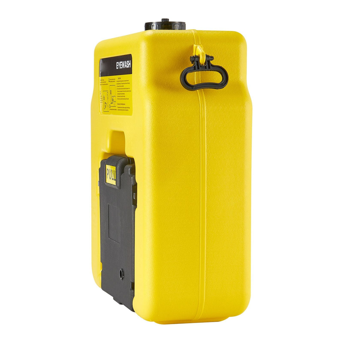 Portable Eye Wash Station 14 Gal, OSHA-Approved Eyewash Station Wall-Mounted/On Flat Surface, Emergency Eye Wash Unit with 2 Sprays, First Aid Eyewash Units for Schools, Labs, Factories, Yellow