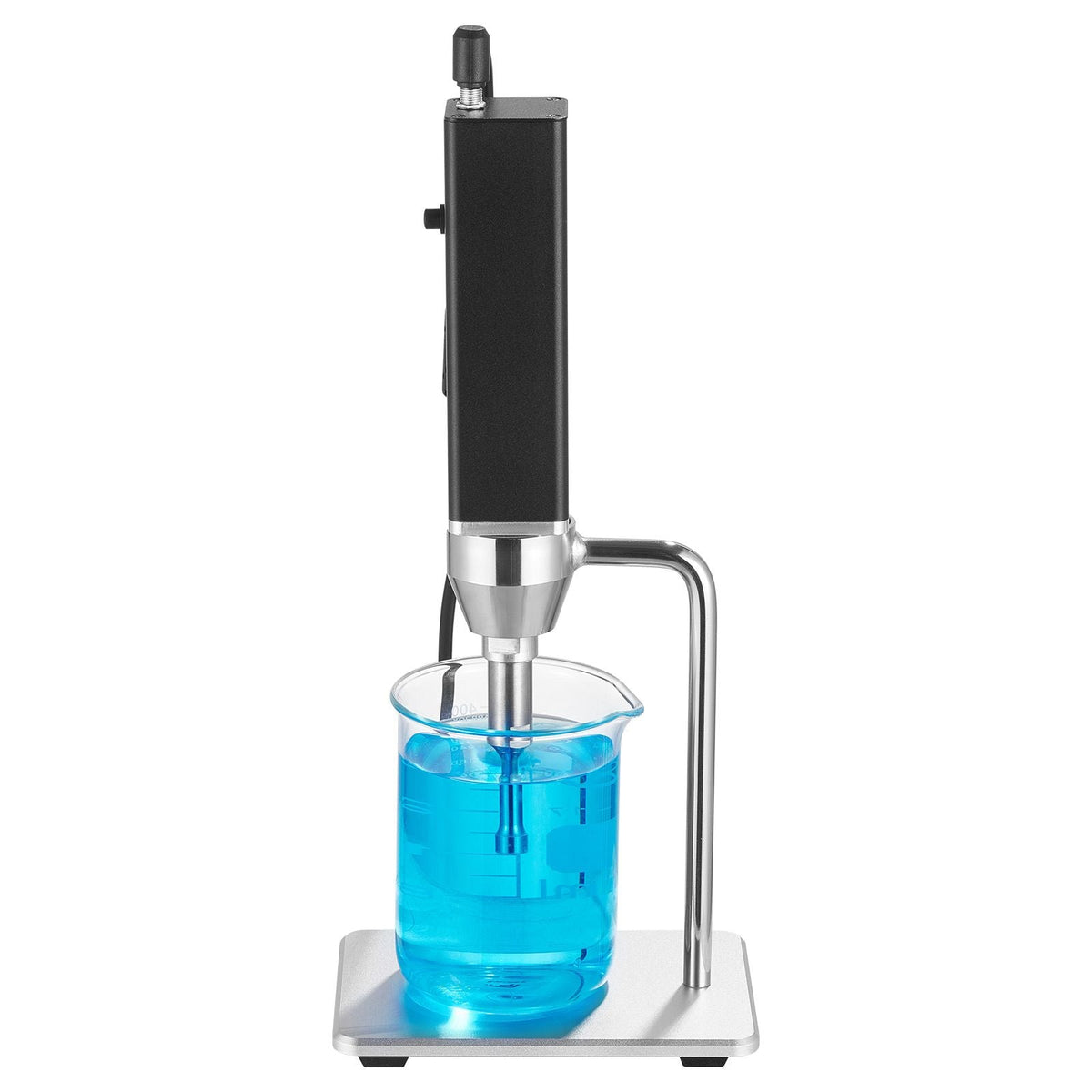Portable Ultrasonic Homogenizer, 0.3 in Titanium Alloy Probe, 30KHz Ultrasonic Frequency, 50-300ml Capacity, Handheld and Desktop Dual Use, Sonicator Processor Cell Disruptor Mixer with Stand