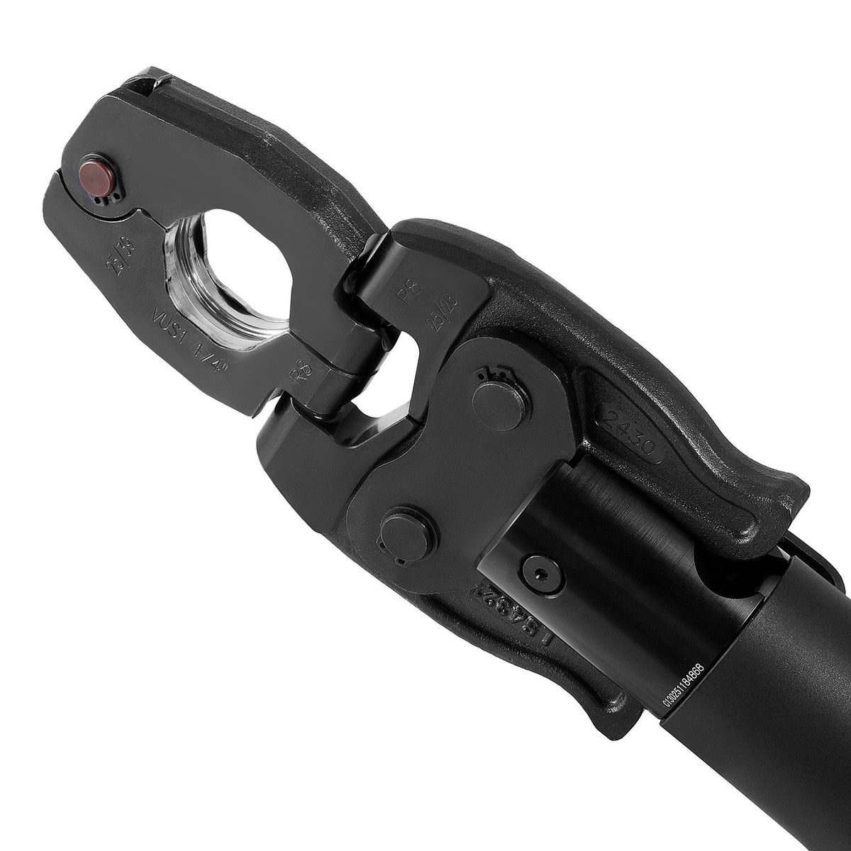 Press Actuator for Compact Series Press Tools, Compatible with 1/2", 3/4", 1" & 1-1/4" Press Rings for ProPress Copper Pipes - Works with 24KN Press Tools (Ring NOT Included)