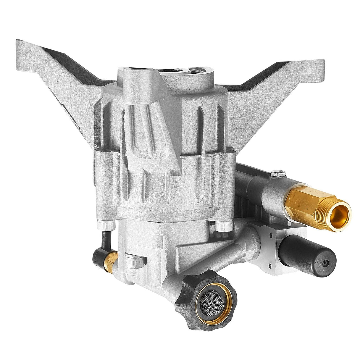 Pressure Washer Pump, 7/8" Shaft Vertical, 2400 PSI, 2.5 GPM, Replacement Power Washer Pumps Kit with Hardware and Siphon Tube, Compatible with RYOBI, Honda, PowerStroke, Briggs and Stratton