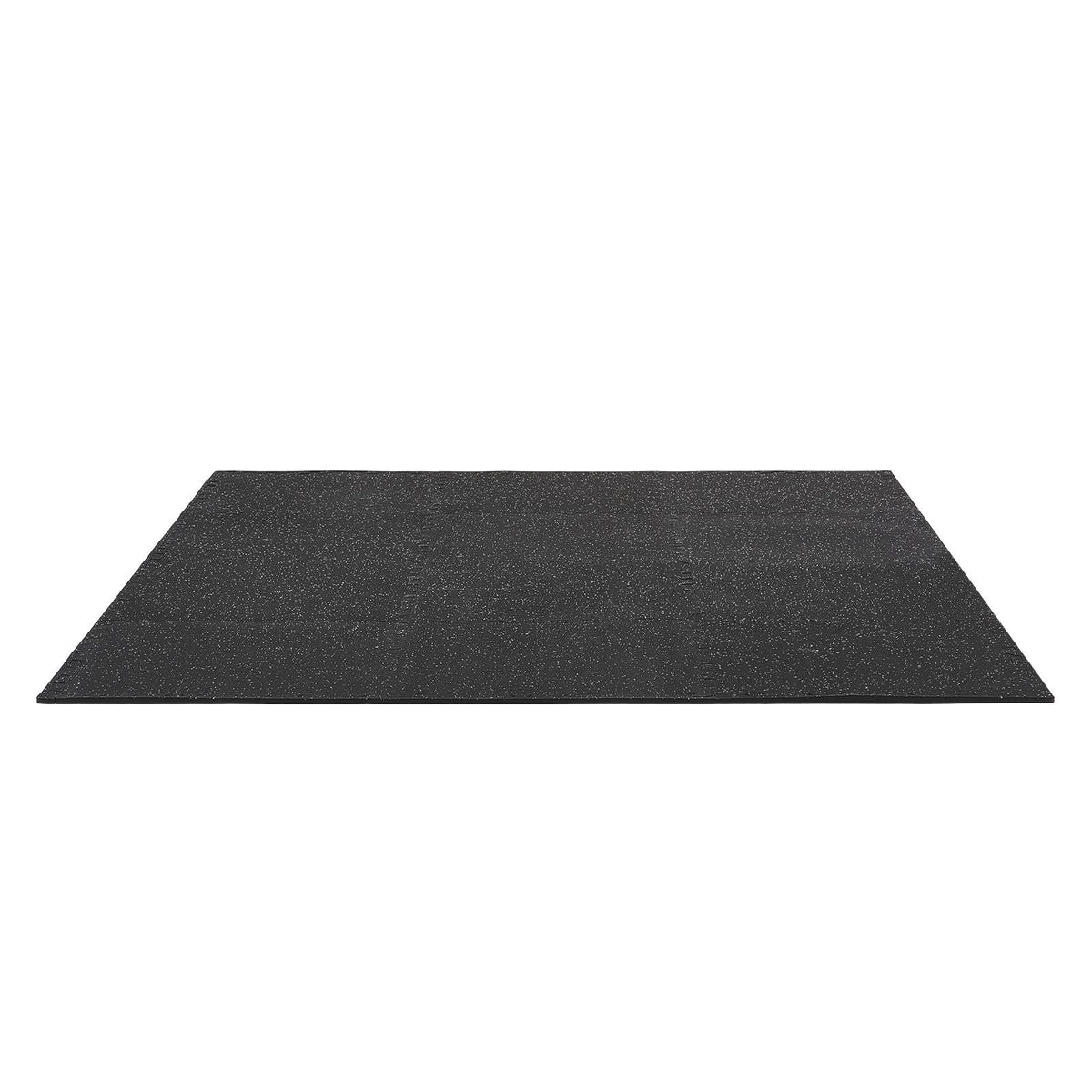 Puzzle Exercise Mat, 12 PCS Fitness Equipment Mats, 24 x 24 x 0.4 in, High-Density EVA Foam Mats Set, Interlocking Rubber Soft Tiles, Protective Floor Padding with White Dots for Home Gym Office