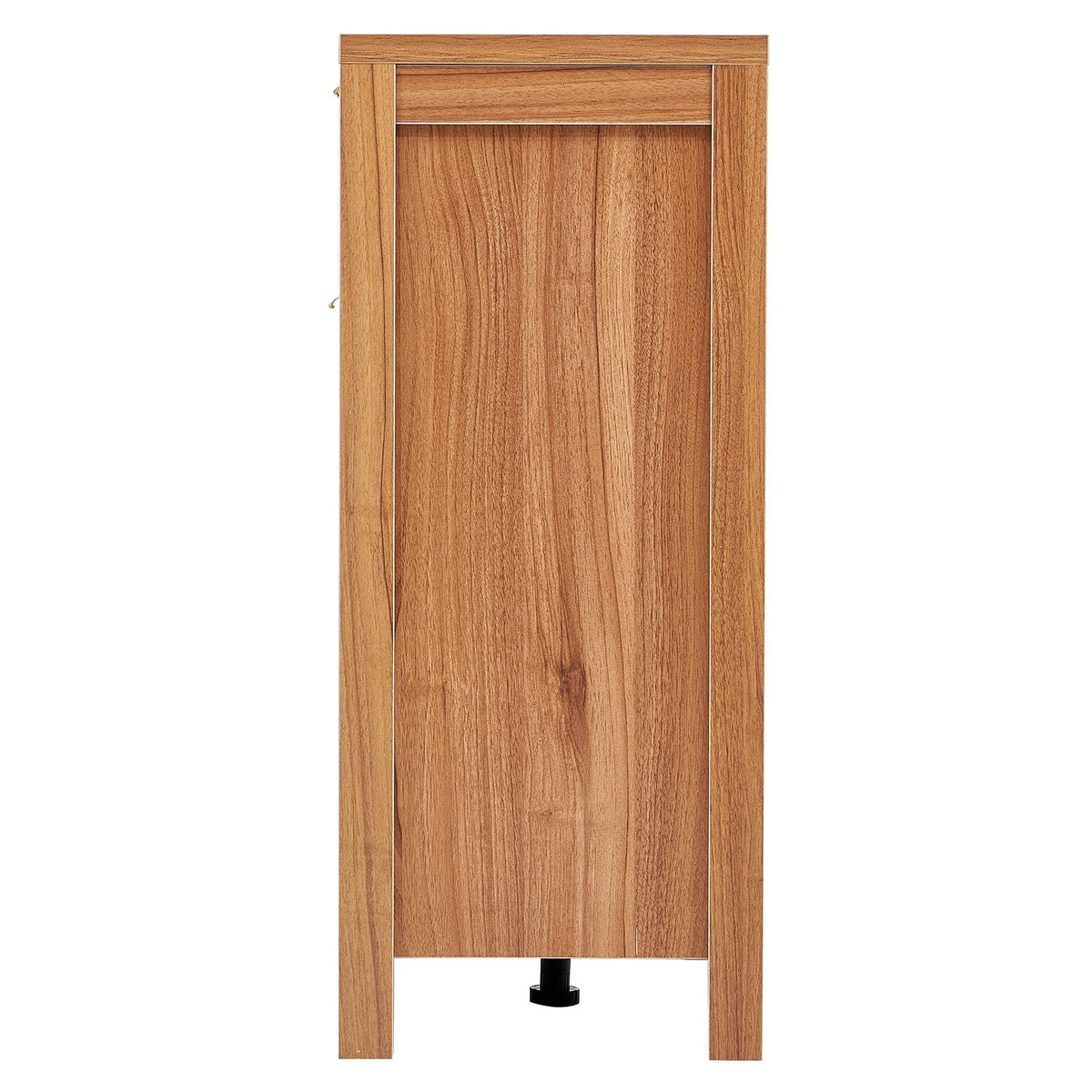 Rattan Cabinet, Set of 3, Rattan Storage Cabinet with 6 Magnetic Doors and 3 Drawers, Sideboard Buffet Cabinet with Adjustable Shelves, for Hallway, Entryway, Living Room, or Kitchen, Natural