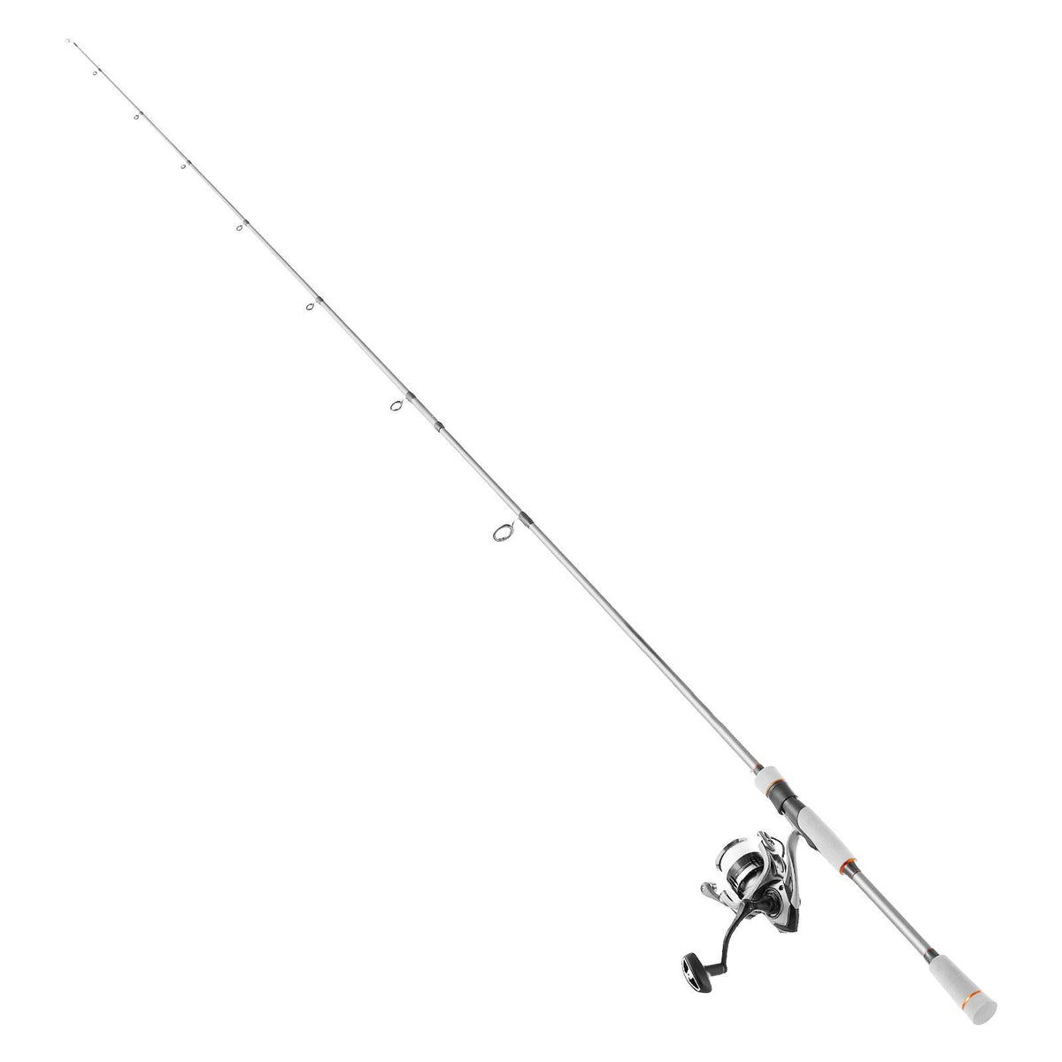 Rod and Fishing Reel Combo, IM7 Carbon Fiber Spinning Rod and Reel Combo, Bass Fishing Pole with 7 ft Two-Piece Rods, 7+1 Ball Bearings, EVA Handle, Stainless Steel Guides with Ceramic Rings