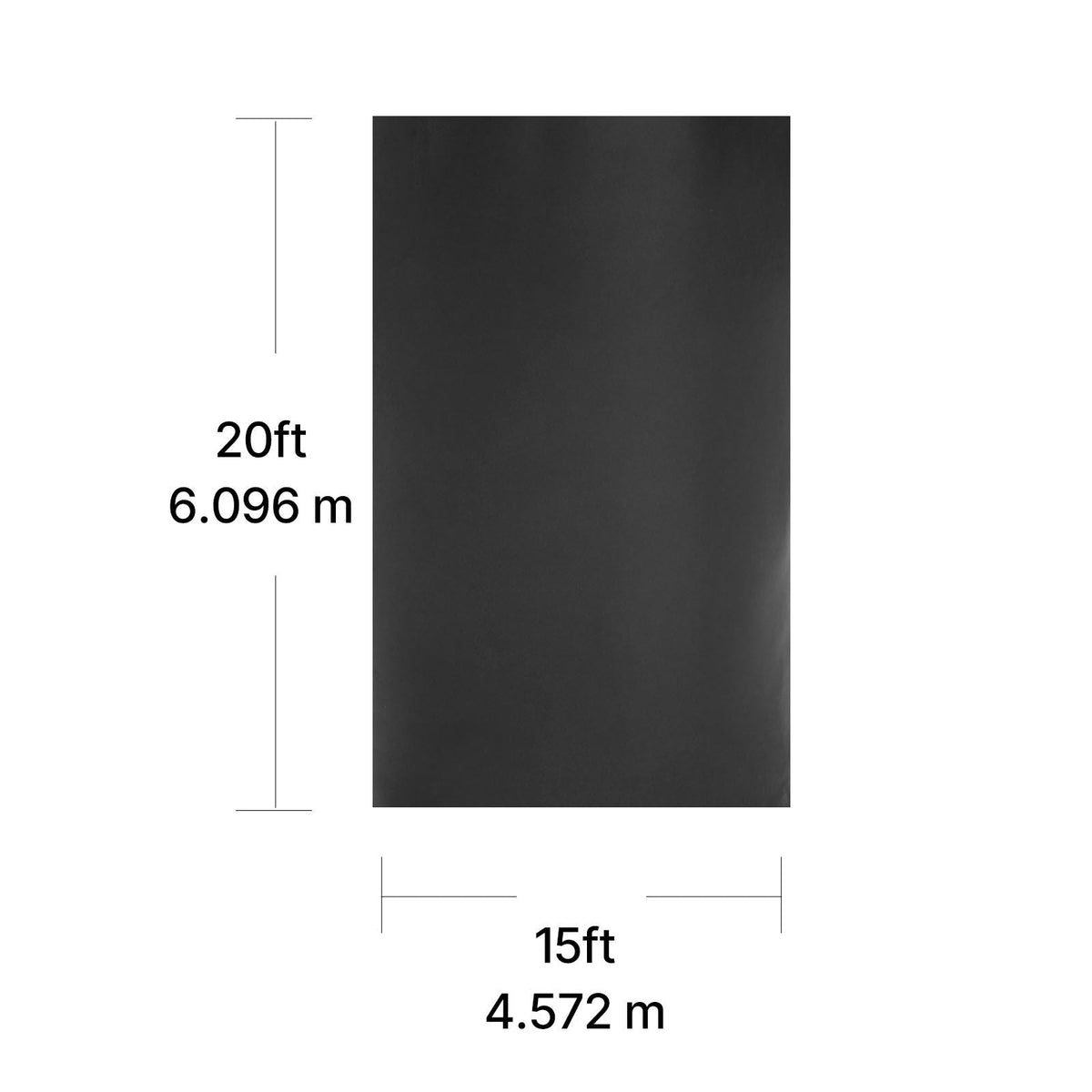 Roll Roofing, 15 x 20 ft, 45 mil EPDM Rubber Roofing, Long Lifespan & Weather-resistant, Withstands Harsh Temperatures, Flexible & Easy Installation, Roof Underlayment for RVs, Roofs, Ponds