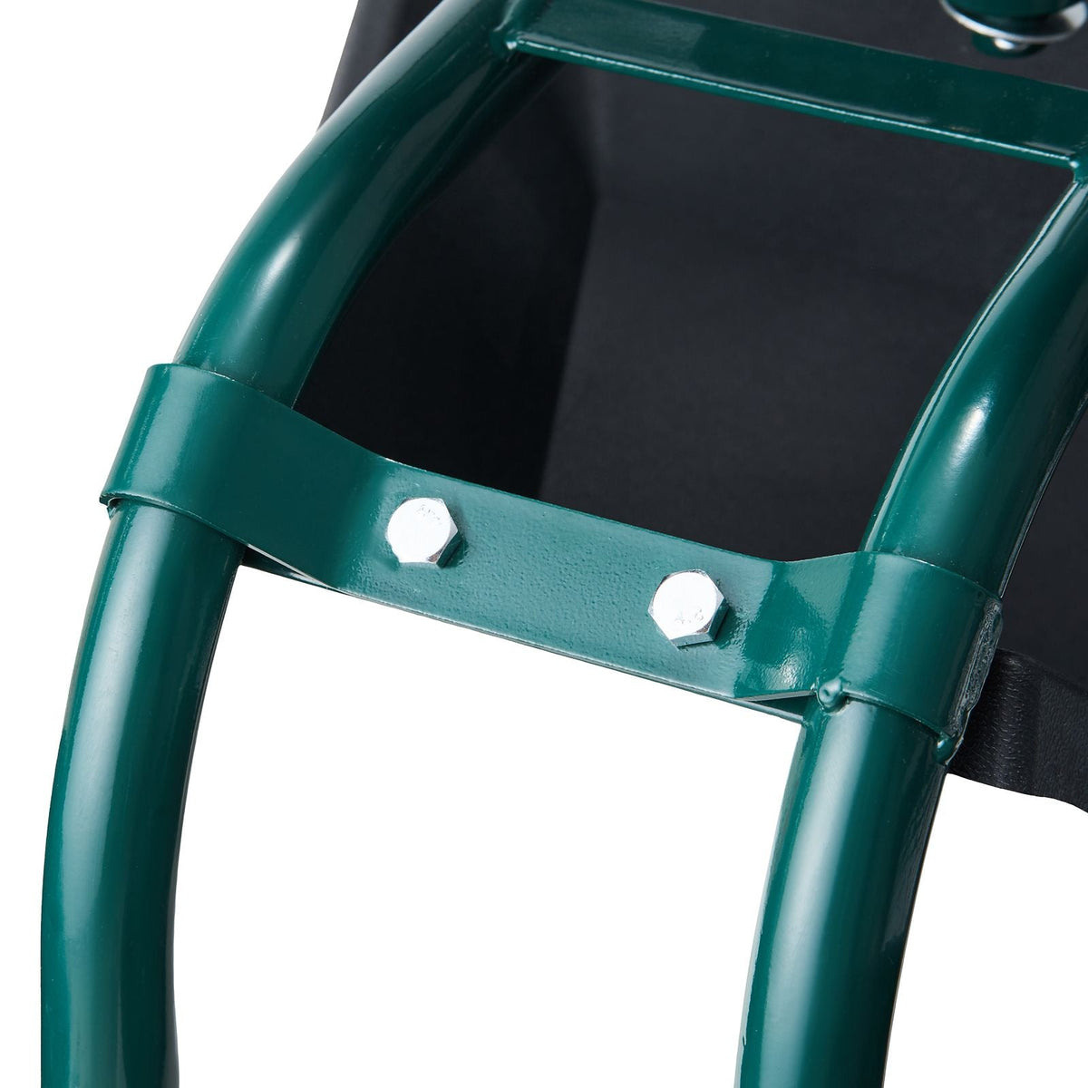 Rolling Garden Cart with Swivel Seat, Heavy Duty Garden Seat with Storage Basket & Tool Tray, 300 lbs Weight Capacity, Outdoor Utility Gardening Stool Scooter for Lawn Yard Planting Weeding