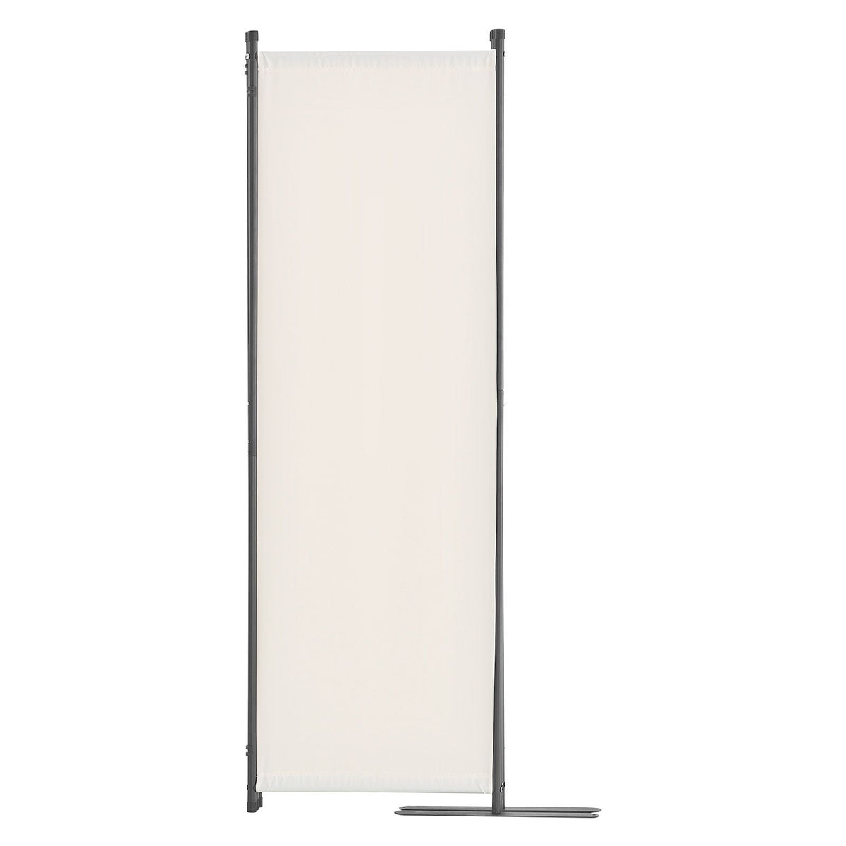 Room Divider, 4 Panel Room Dividers and Folding Privacy Screens, Fabric Partition Room Dividers for Office, Bedroom, Dining Room, Study, Freestanding, White