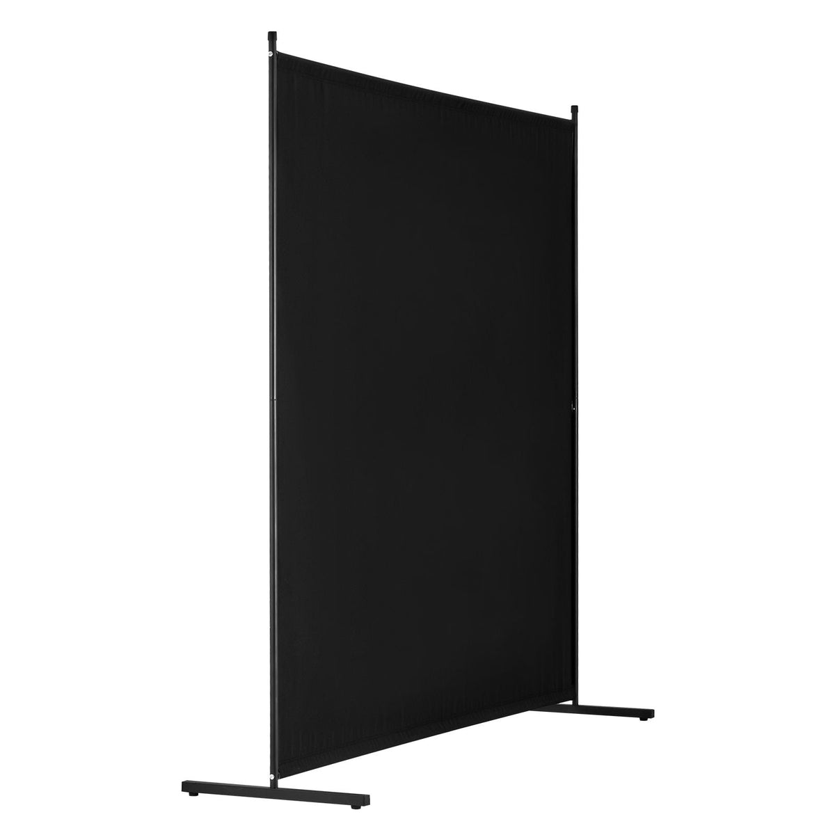 Room Divider, Single Panel Room Divider, 6FT Privacy Screen Indoor, Partition Divider for Room Separation, Freestanding Room Divider Panel for Office, Bedroom, Black