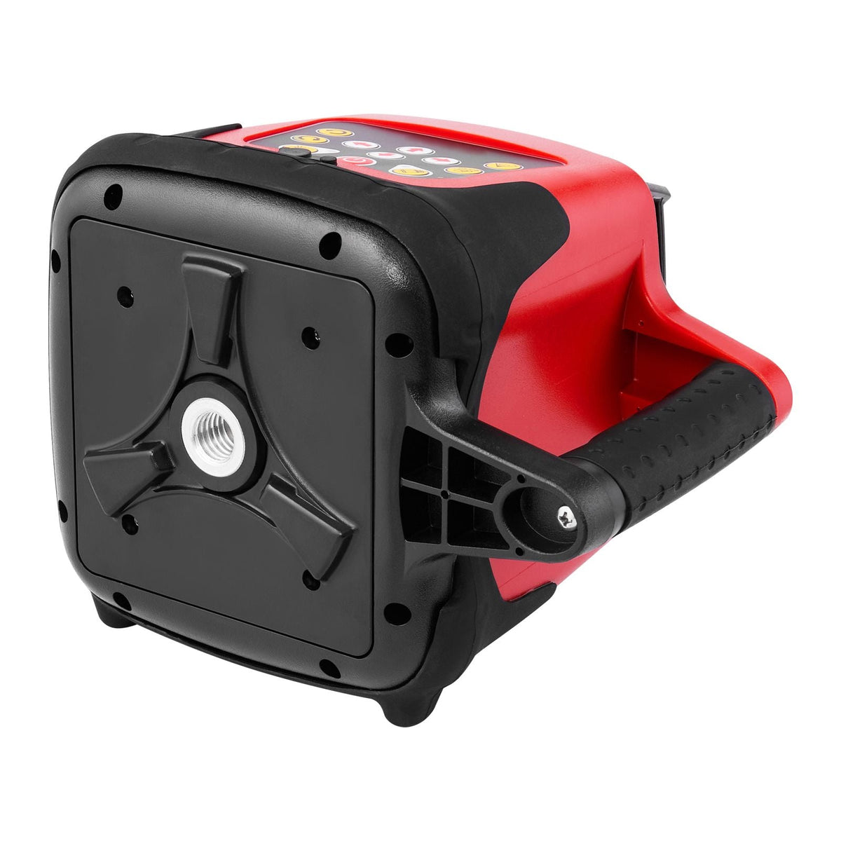 Rotary Laser Level Kit, 1650ft 360-Degree Self Leveling Red Horizontal Laser Transit,with Tripod,Receiver,Remote Control, Scale,Toolcase, IP66 Waterproof, 0.80in/100ft Precision for Construction