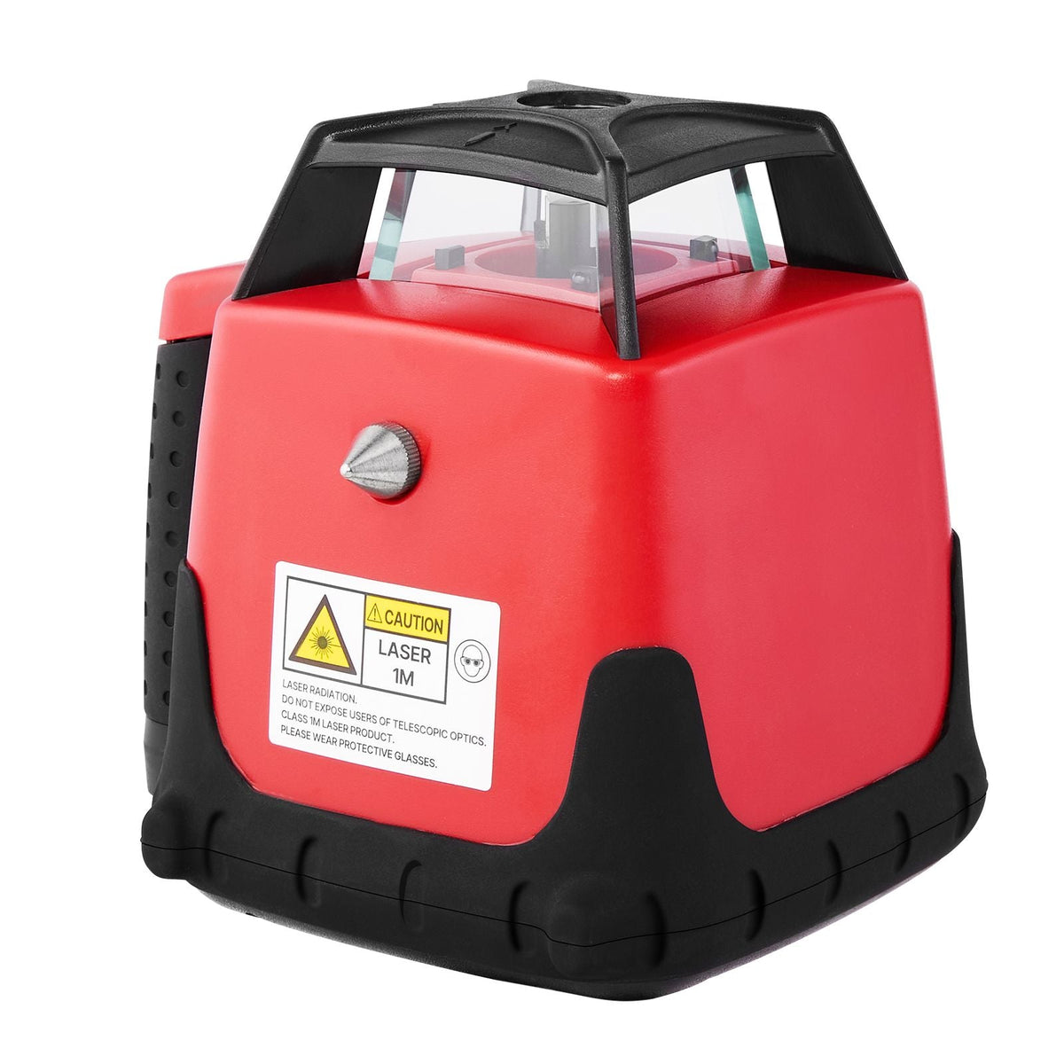 Rotary Laser Level Kit, 1650ft 360-Degree Self Leveling Red Horizontal Laser Transit,with Tripod,Receiver,Remote Control, Scale,Toolcase, IP66 Waterproof, 0.80in/100ft Precision for Construction