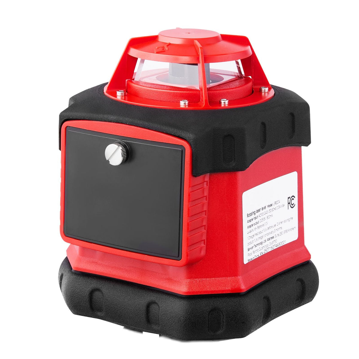 Rotary Laser Level Kit, 984ft 360-Degree Self Leveling Red Horizontal Laser Transit,with Tripod,Receiver,Remote Control, Scale, Toolcase, IP54 Waterproof, 0.12in/100ft Precision for Construction