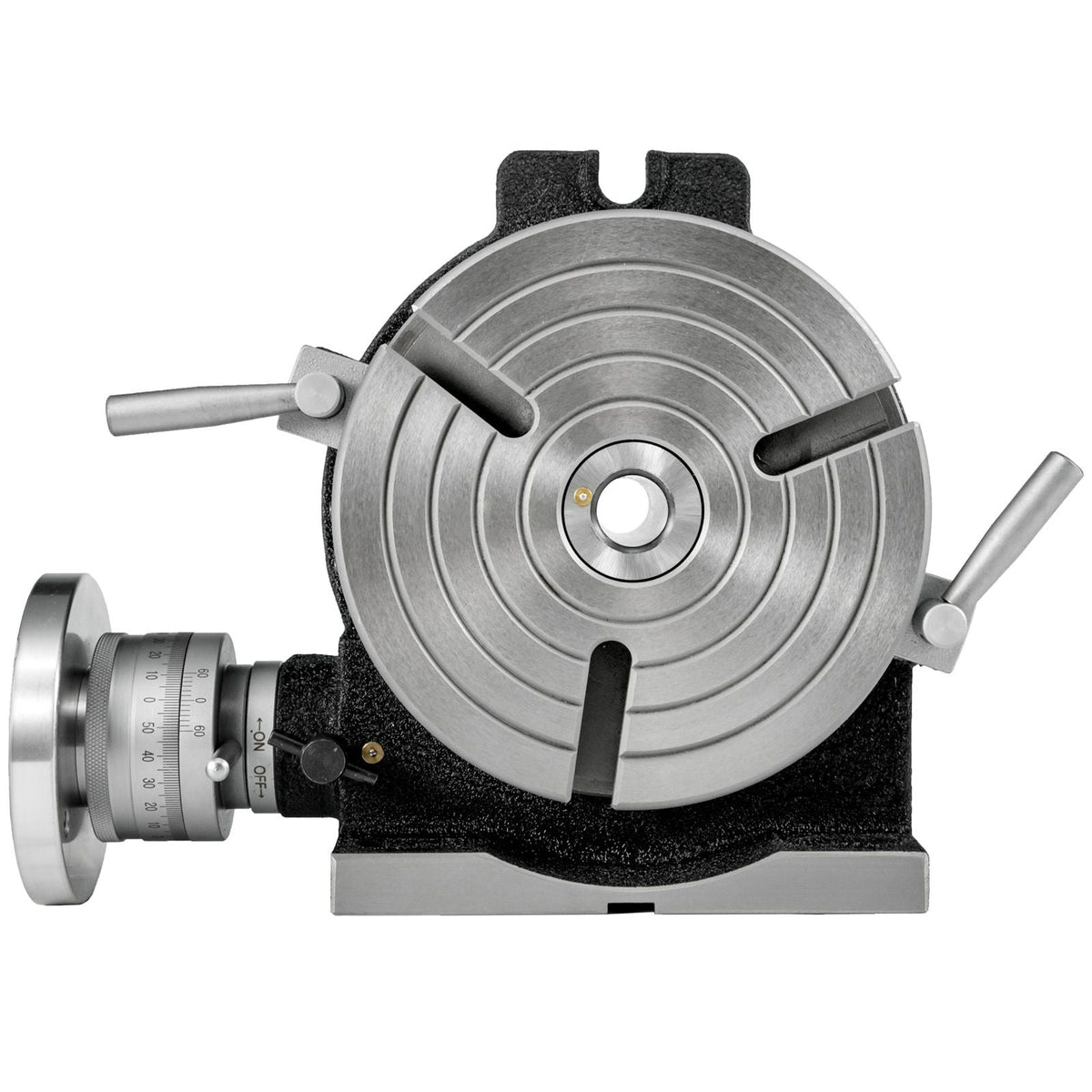 Rotary Table 8 Inch/200 MM Horizontal Vertical Rotary Table 3-Slot Rotary Table for Milling Machine MT-3 Rotary Table for Milling 360 Degrees Precision Rotary Table