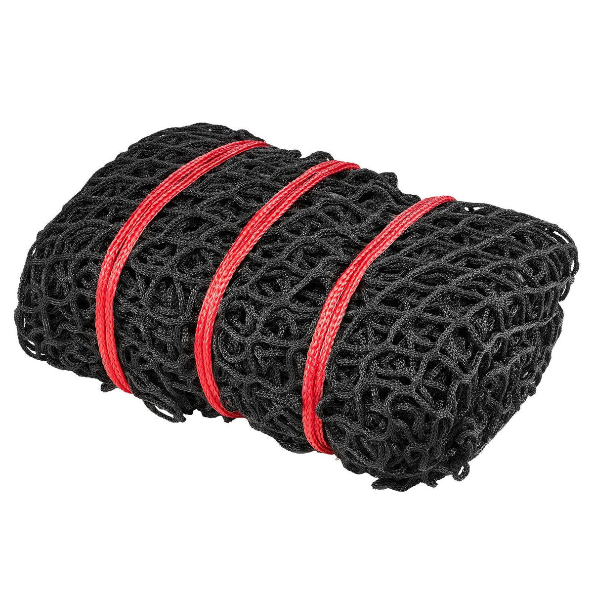 Round Bale Hay Net, 4.92 x 4.92 x 4.92 ft, 1.65 inch Holes, PE Material, Knotless Design, with Self-Locking Zip Ties, Needle Shuttle, and Repair Twine, Slow Feeder Round Bale Net for Horses
